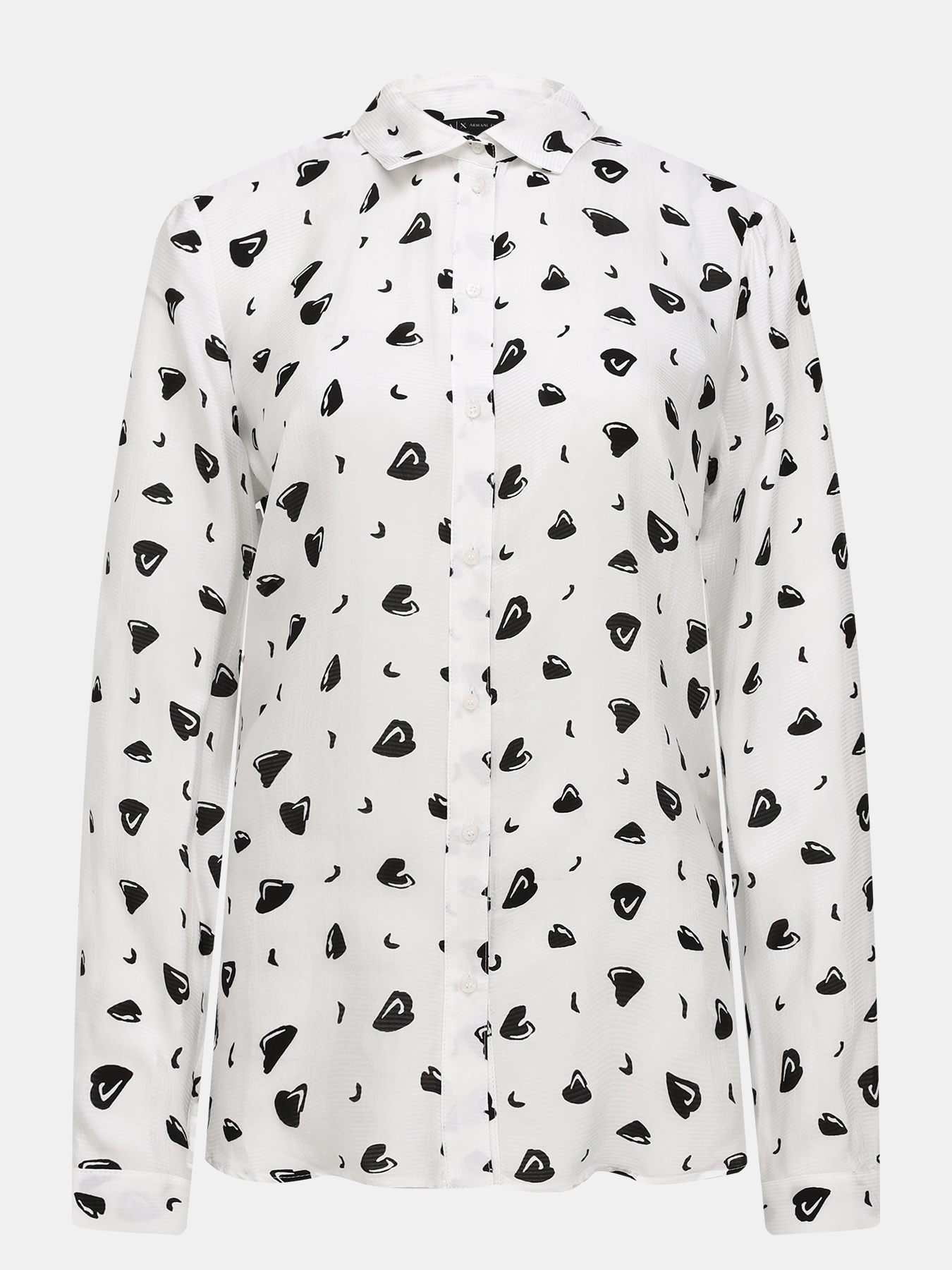 Блузка Armani Exchange. Цвет белый