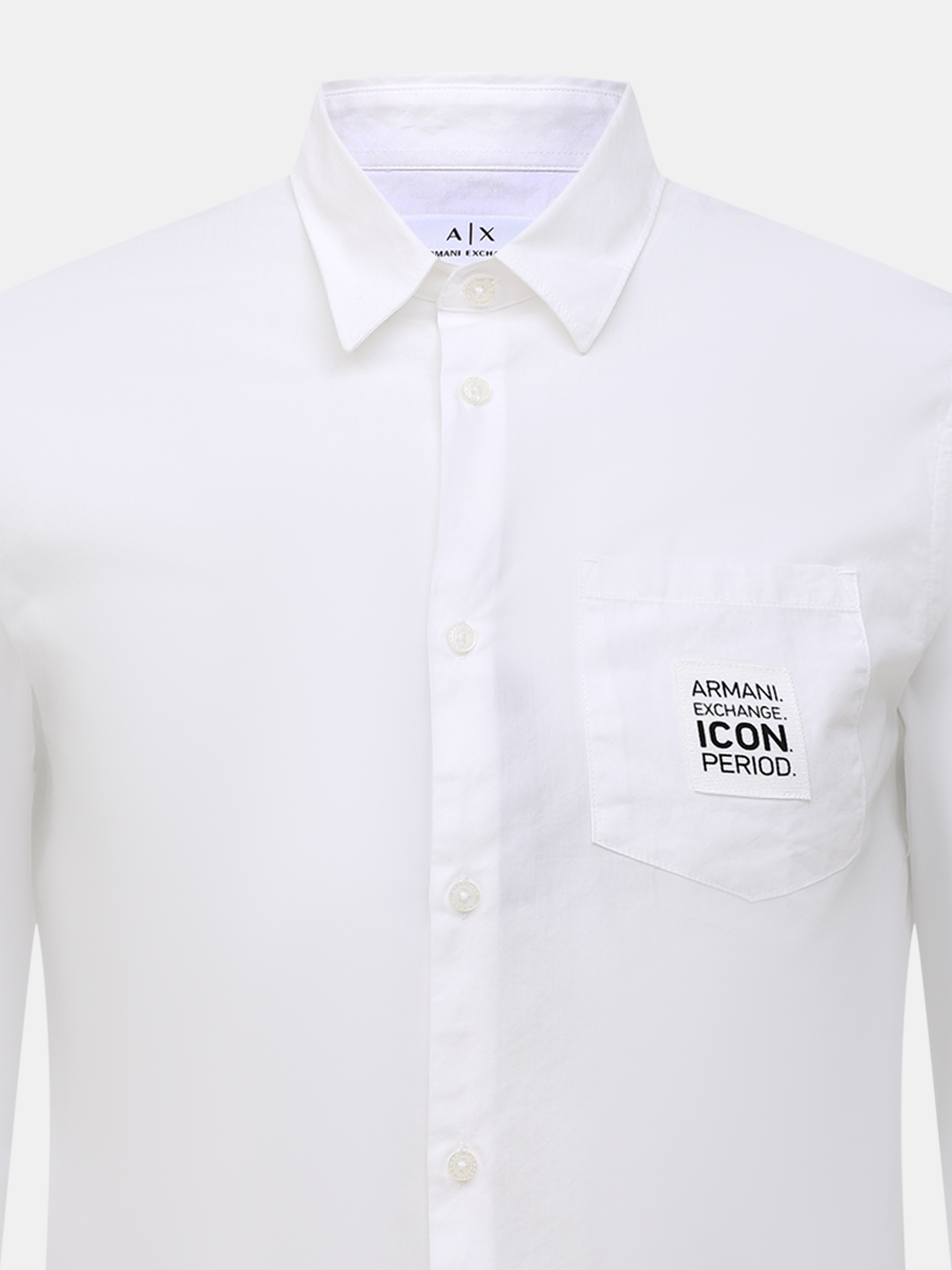 Рубашка Armani Exchange. Цвет белый