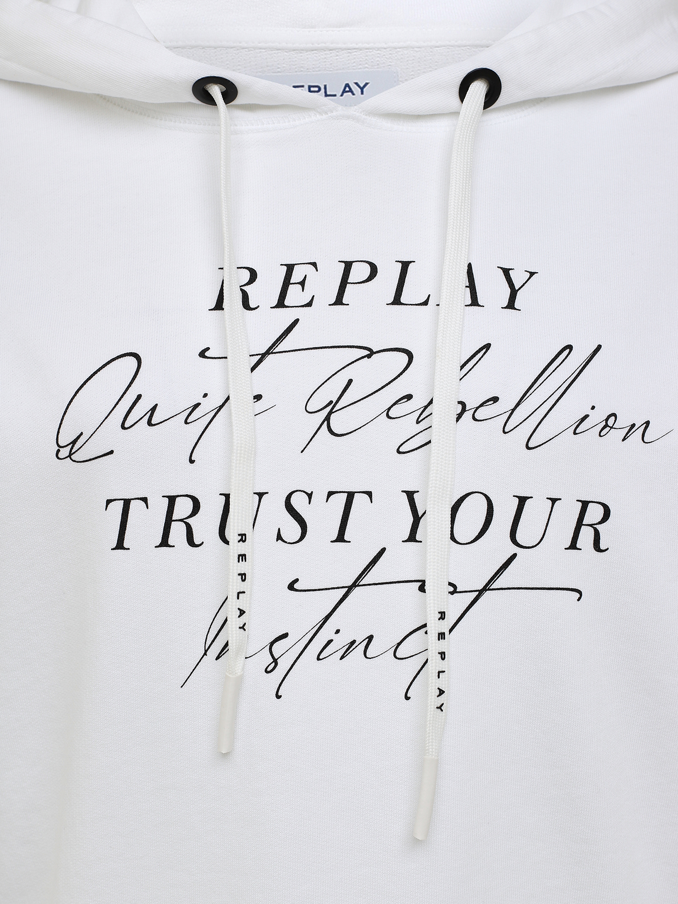 Худи REPLAY. Цвет белый