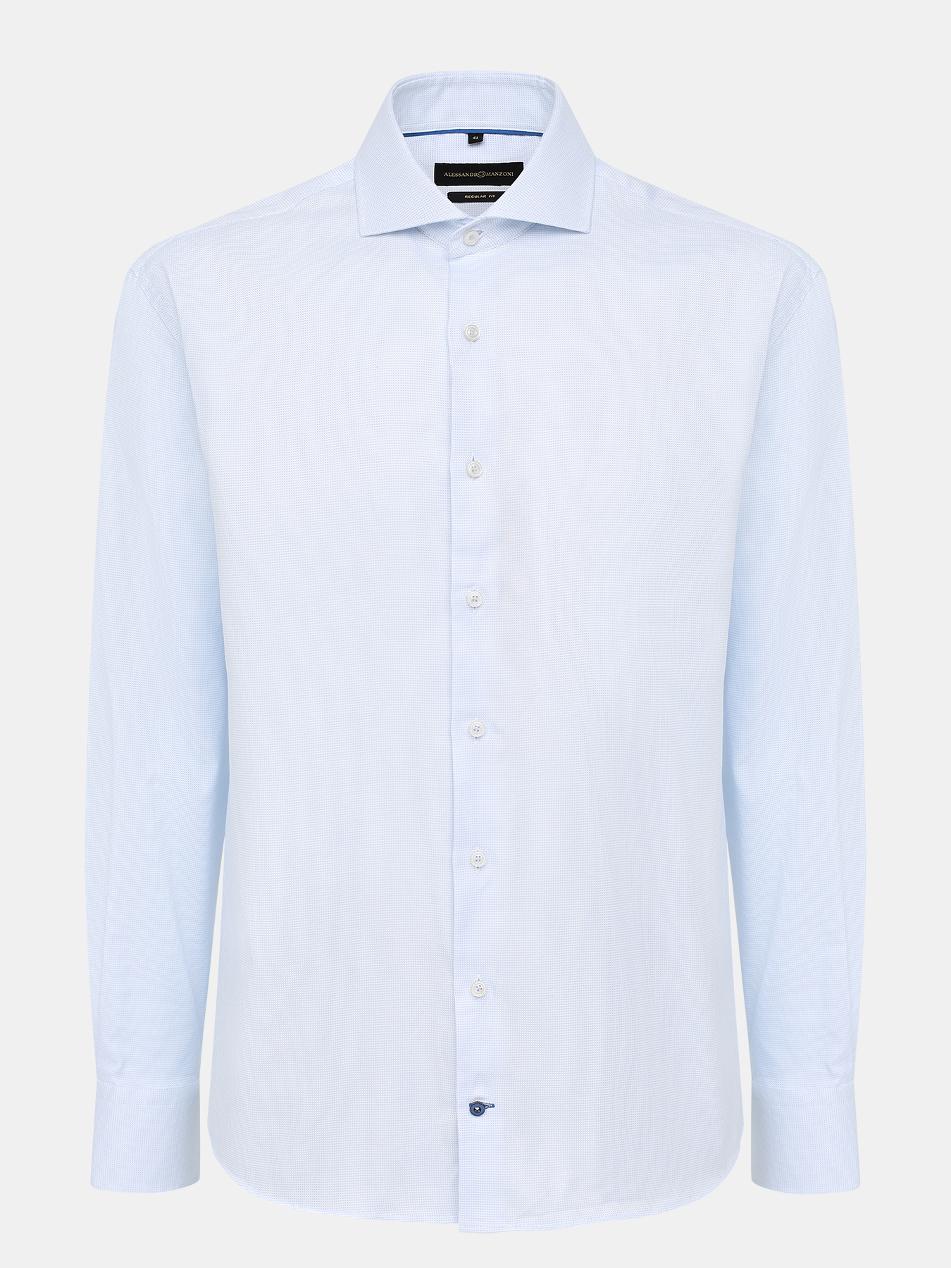 Рубашка Alessandro Manzoni 384805-052, цвет голубой, размер 60 - фото 1