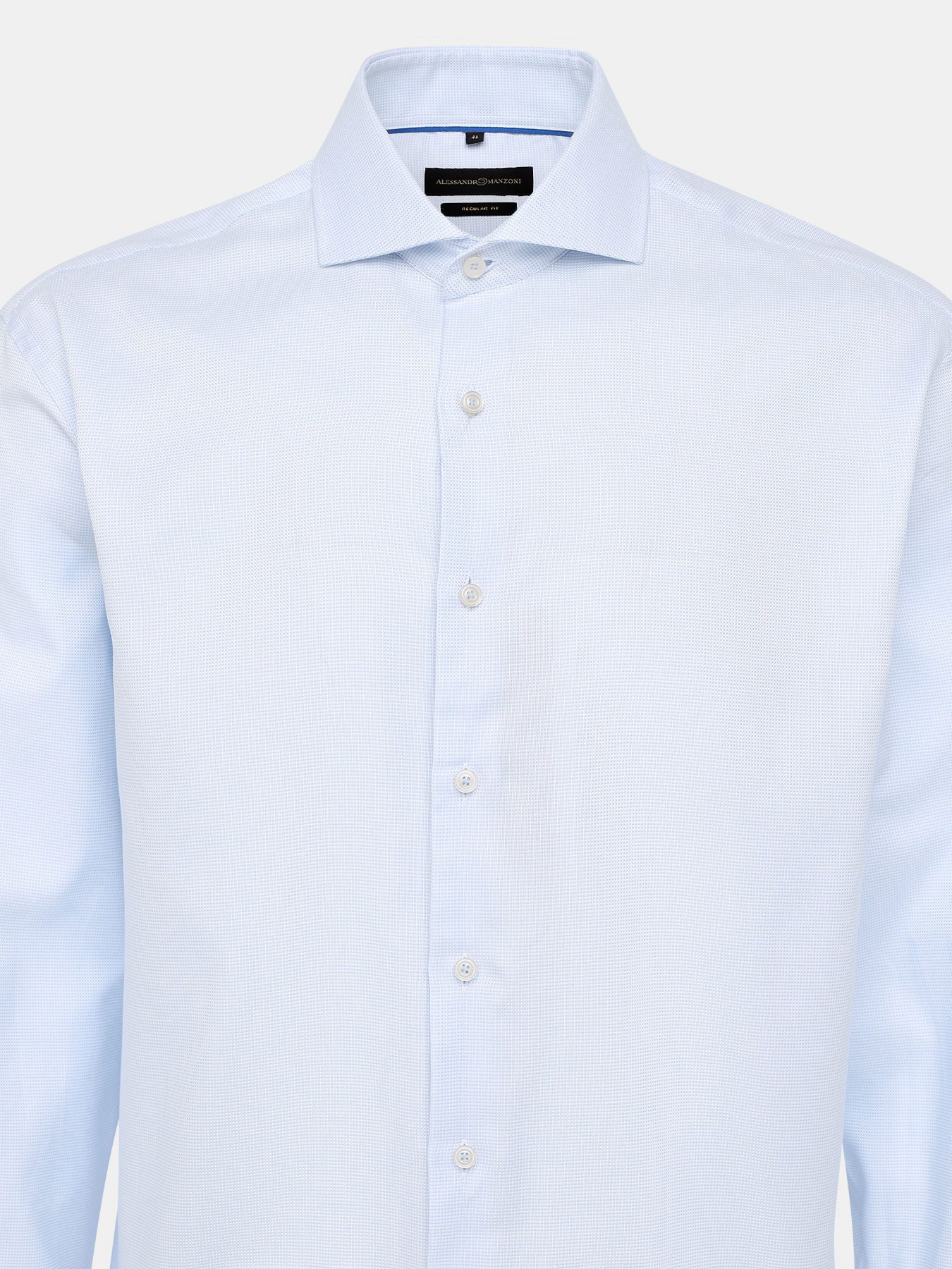 Рубашка Alessandro Manzoni 384805-052, цвет голубой, размер 60 - фото 2