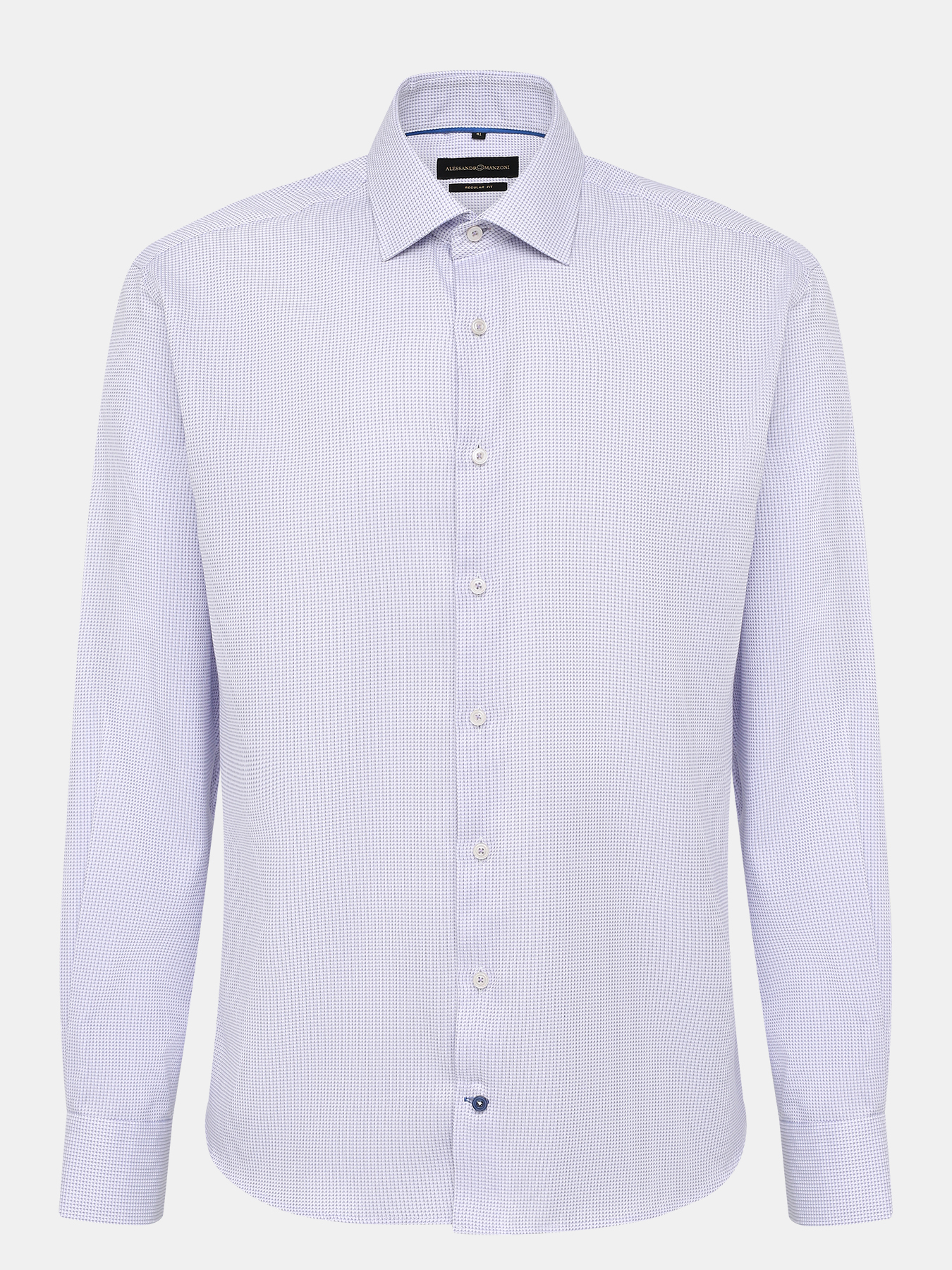 Рубашка Alessandro Manzoni 384806-021, цвет голубой, размер 50 - фото 1