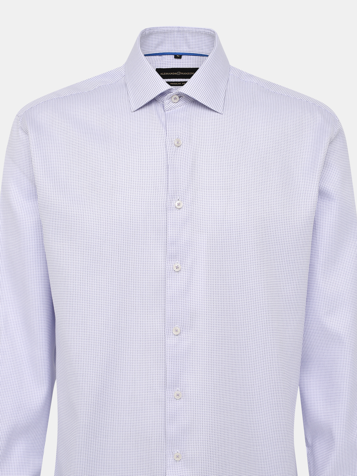 Рубашка Alessandro Manzoni 384806-021, цвет голубой, размер 50 - фото 3