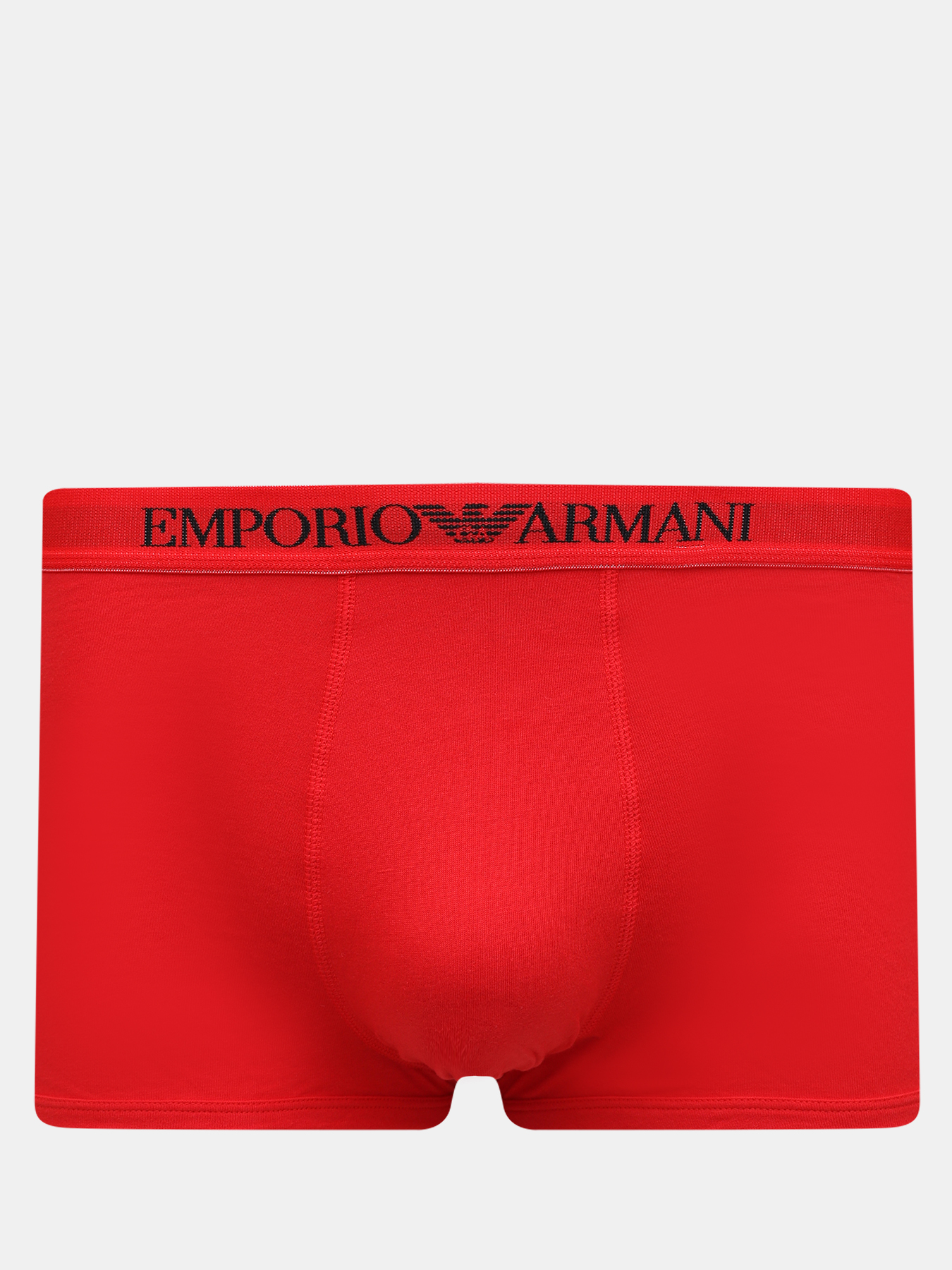 Мужские боксеры (3 шт) Emporio Armani. Цвет белый