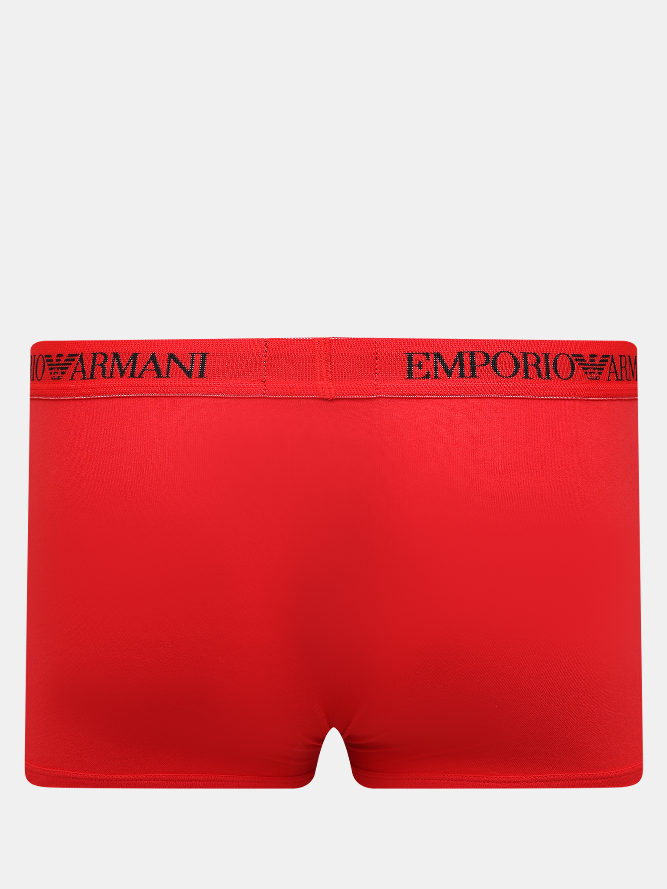 Мужские боксеры (3 шт) Emporio Armani. Цвет белый