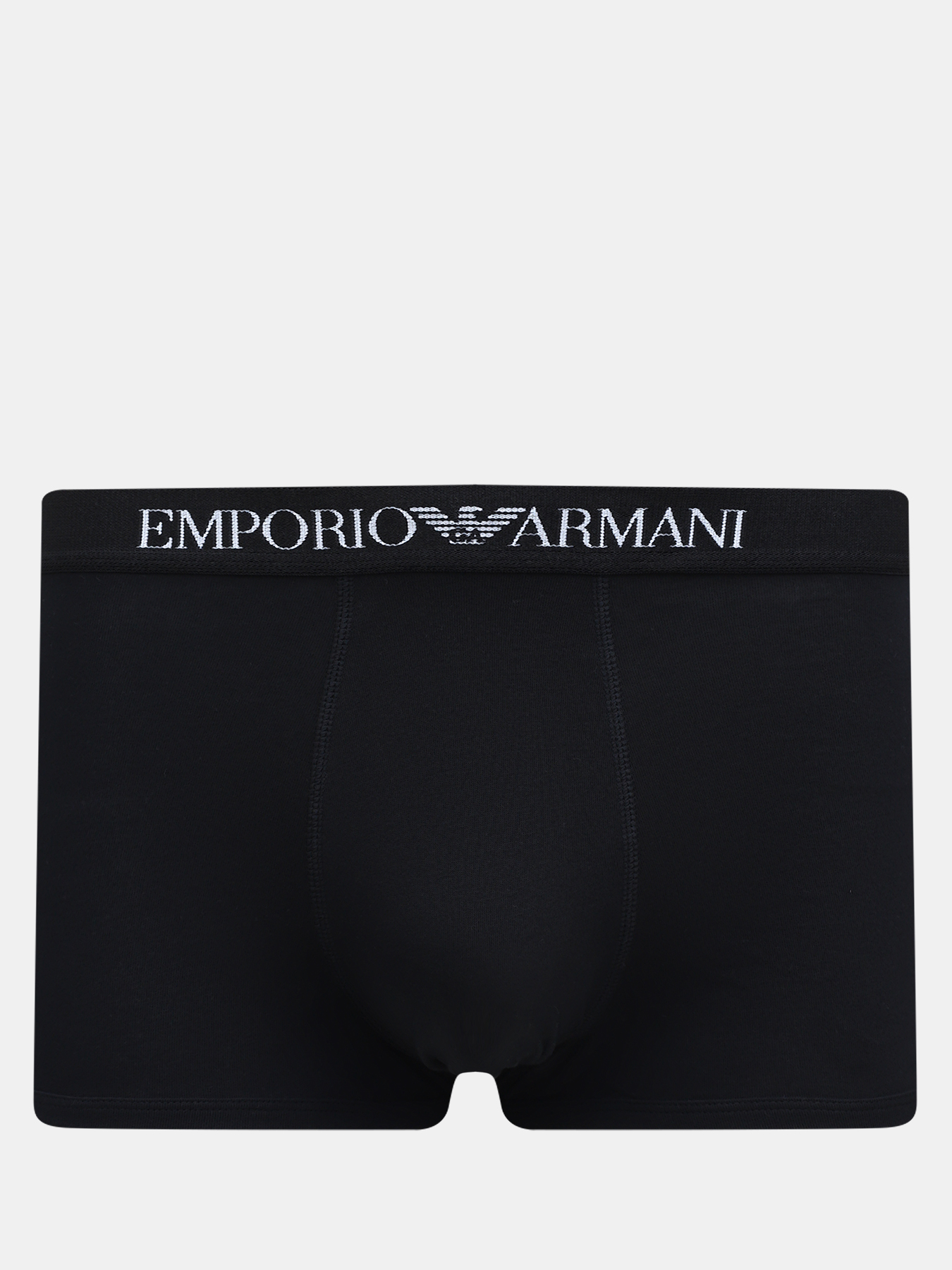 Мужские боксеры (3 шт) Emporio Armani. Цвет белый