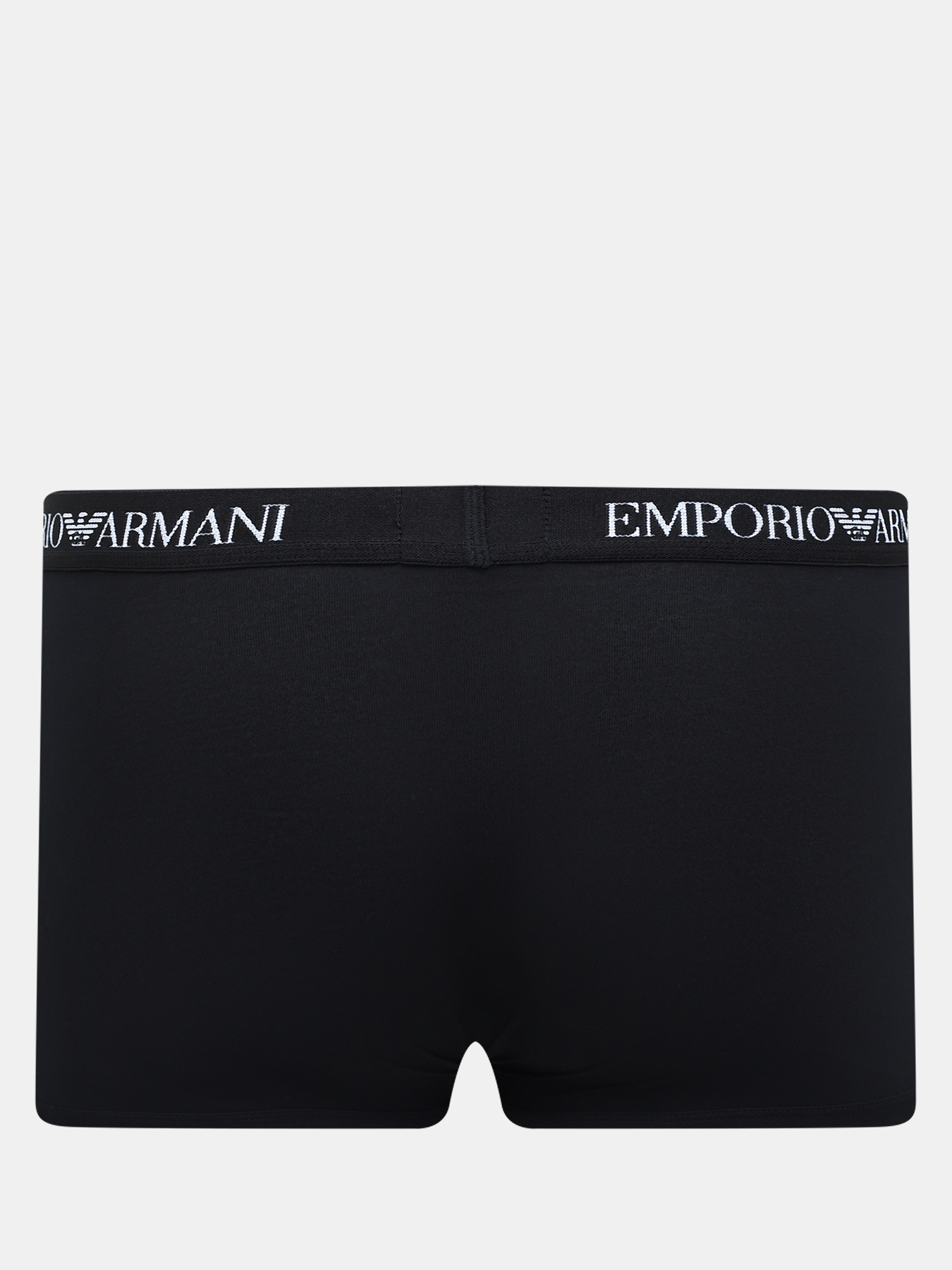 Мужские боксеры (3 шт) Emporio Armani. Цвет белый