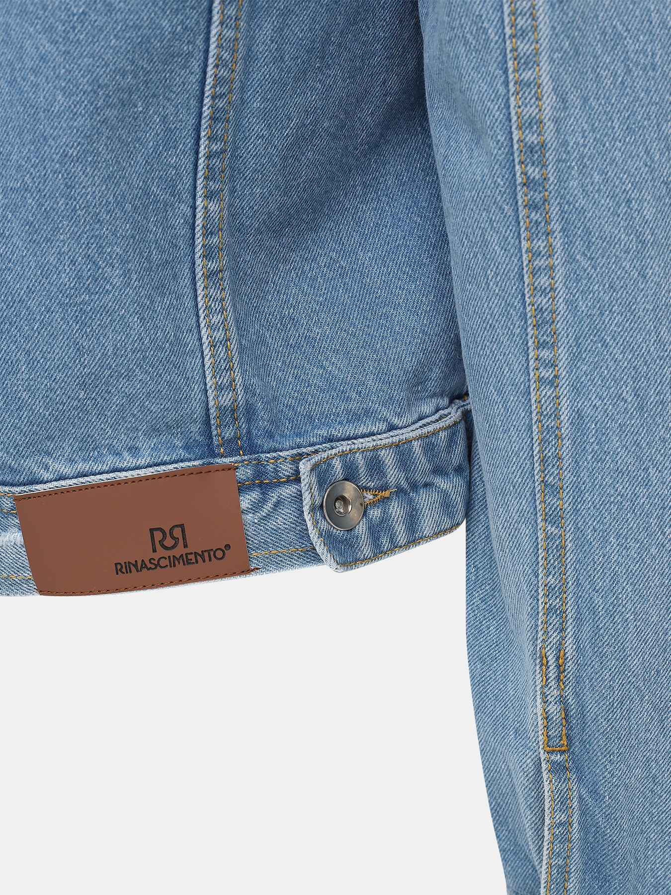 Джинсовая куртка Rinascimento 385572-041, цвет синий, размер 40-42 - фото 4