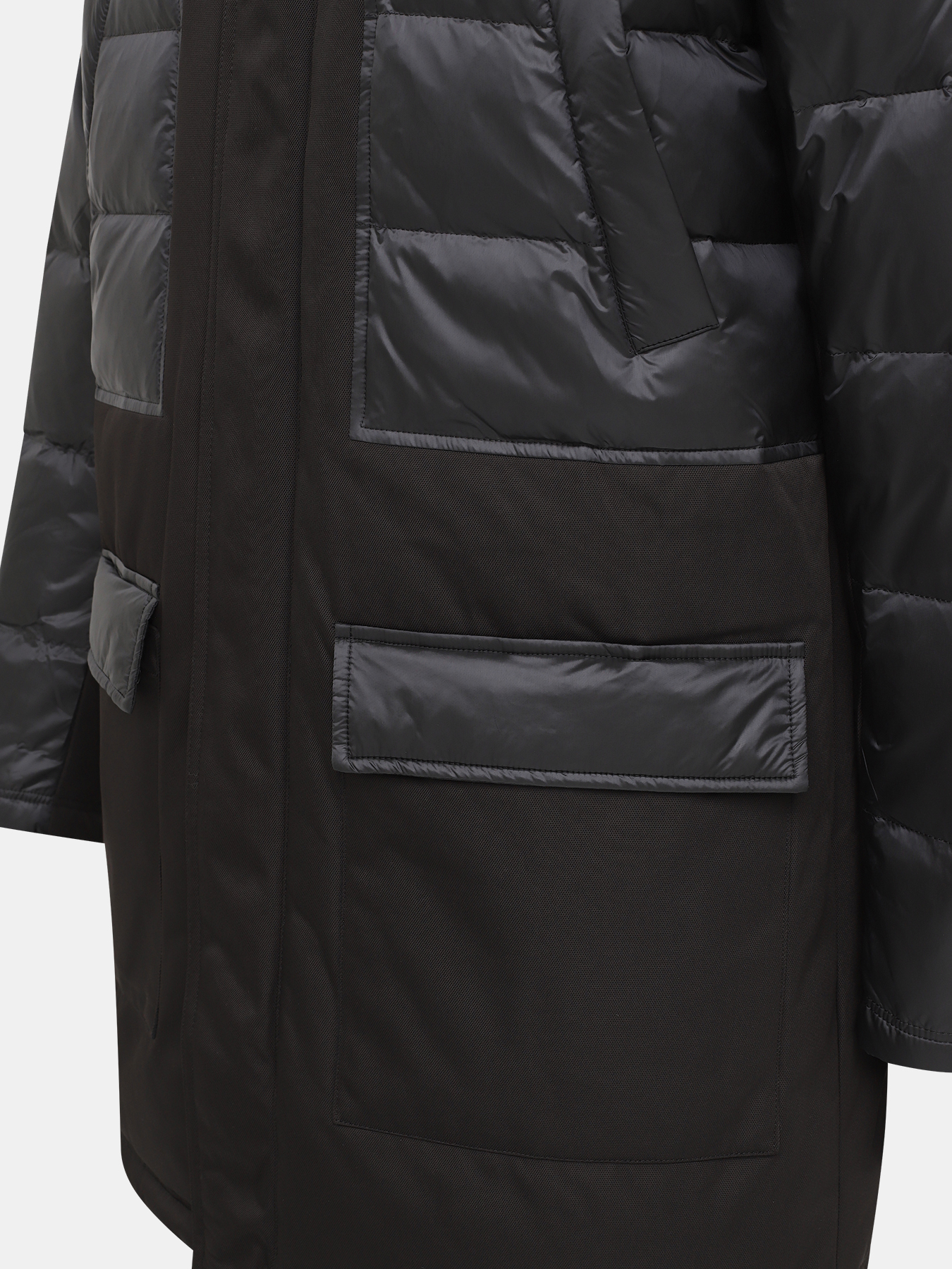 Зимний пуховик Alessandro Manzoni Jeans 385830-026, цвет черный, размер 50 - фото 4