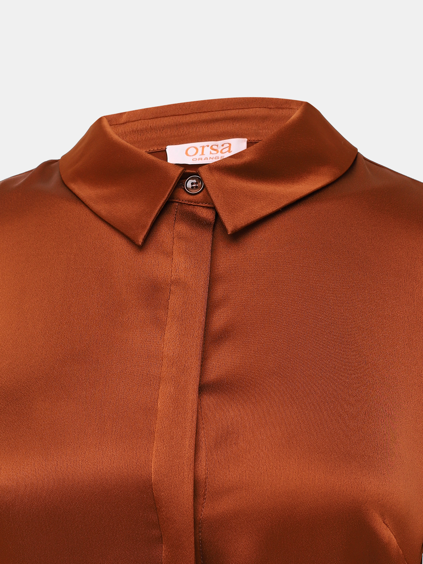 Блузка ORSA Orange 385871-022, цвет коричневый, размер 44 - фото 3