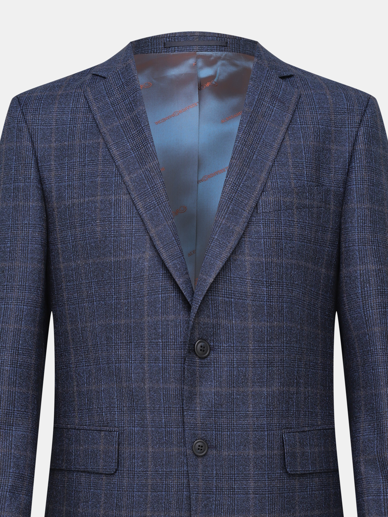Пиджак Alessandro Manzoni 386884-072, цвет синий, размер 50 - фото 3
