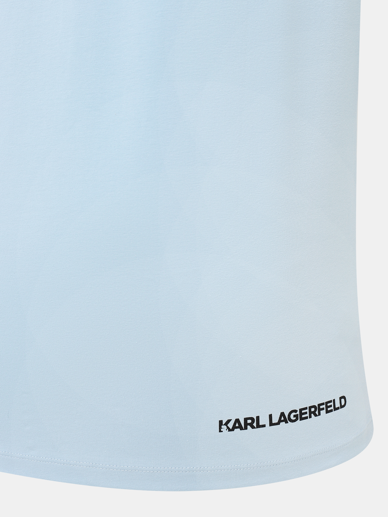 Поло Karl Lagerfeld 388177-042, цвет голубой, размер 46-48 - фото 3