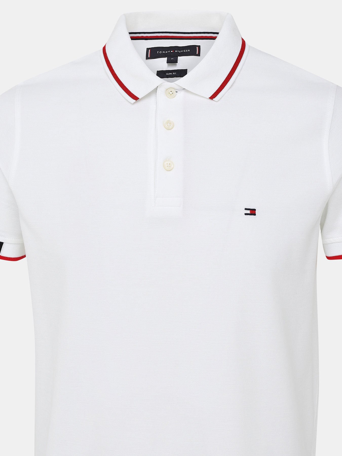 white polo tommy hilfiger