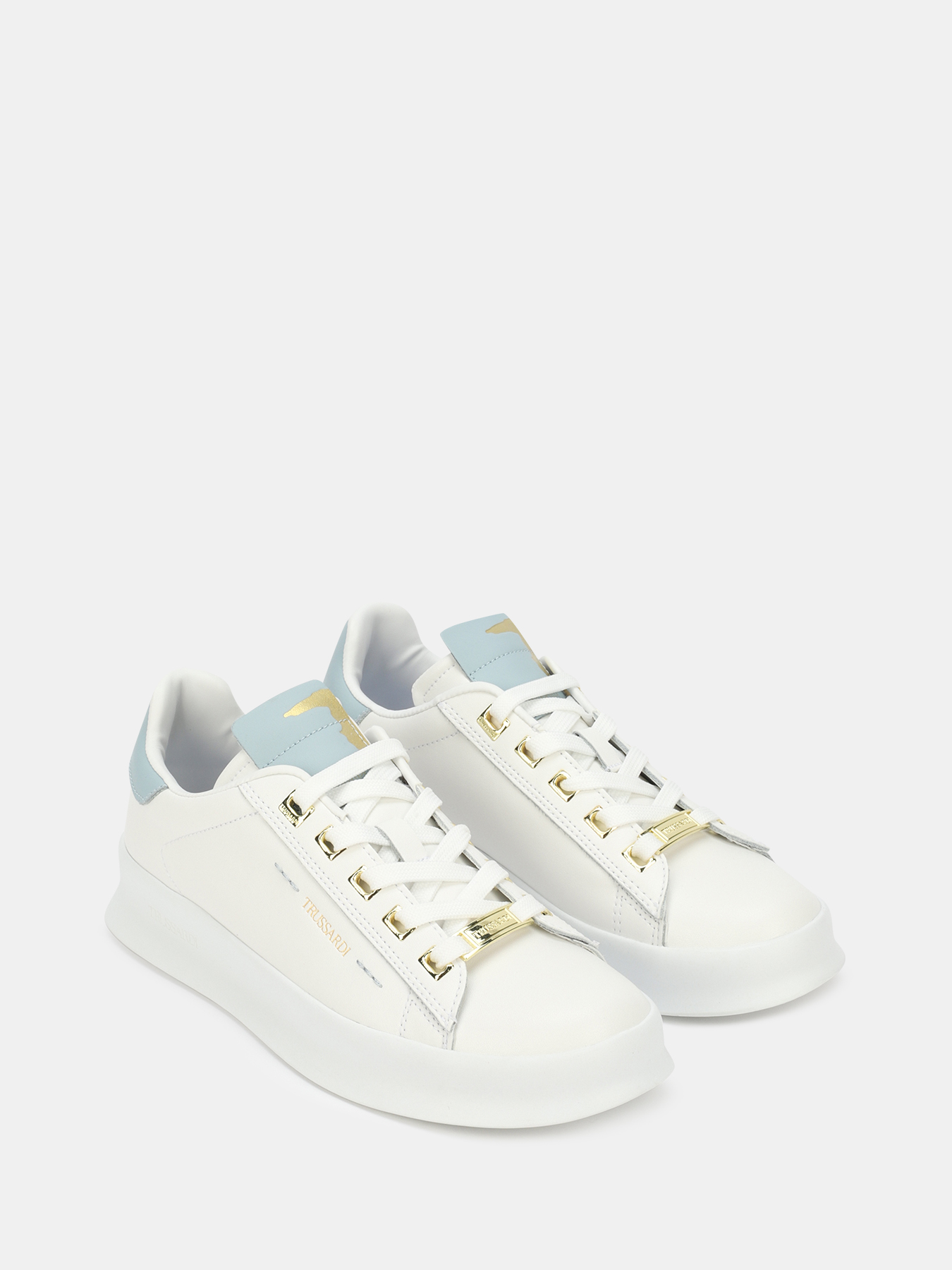 Кеды Trussardi. Цвет белый