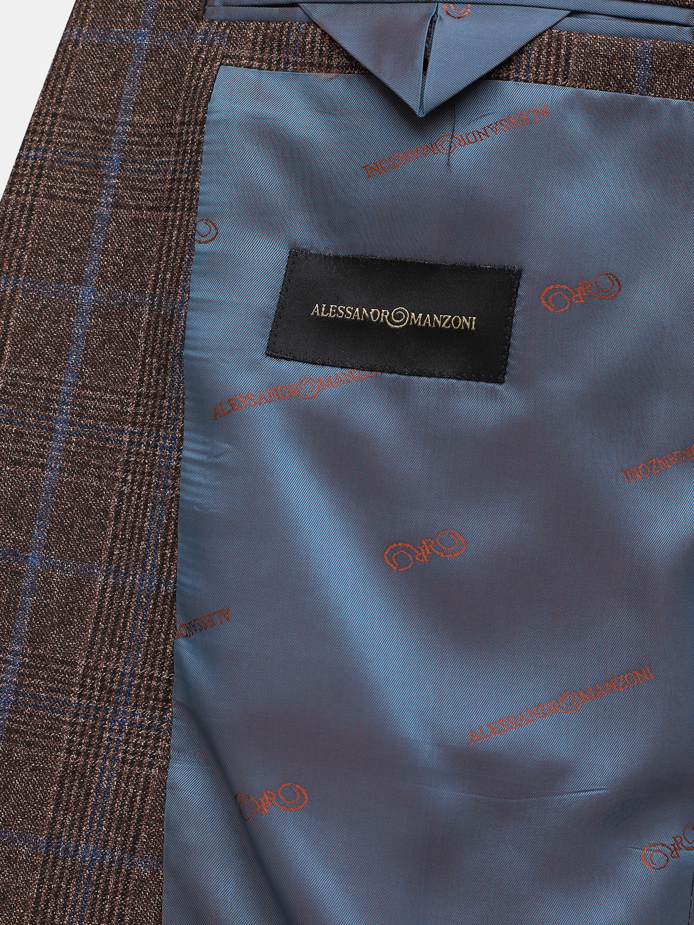 Пиджак Alessandro Manzoni 388767-064, цвет коричневый, размер 58 - фото 6