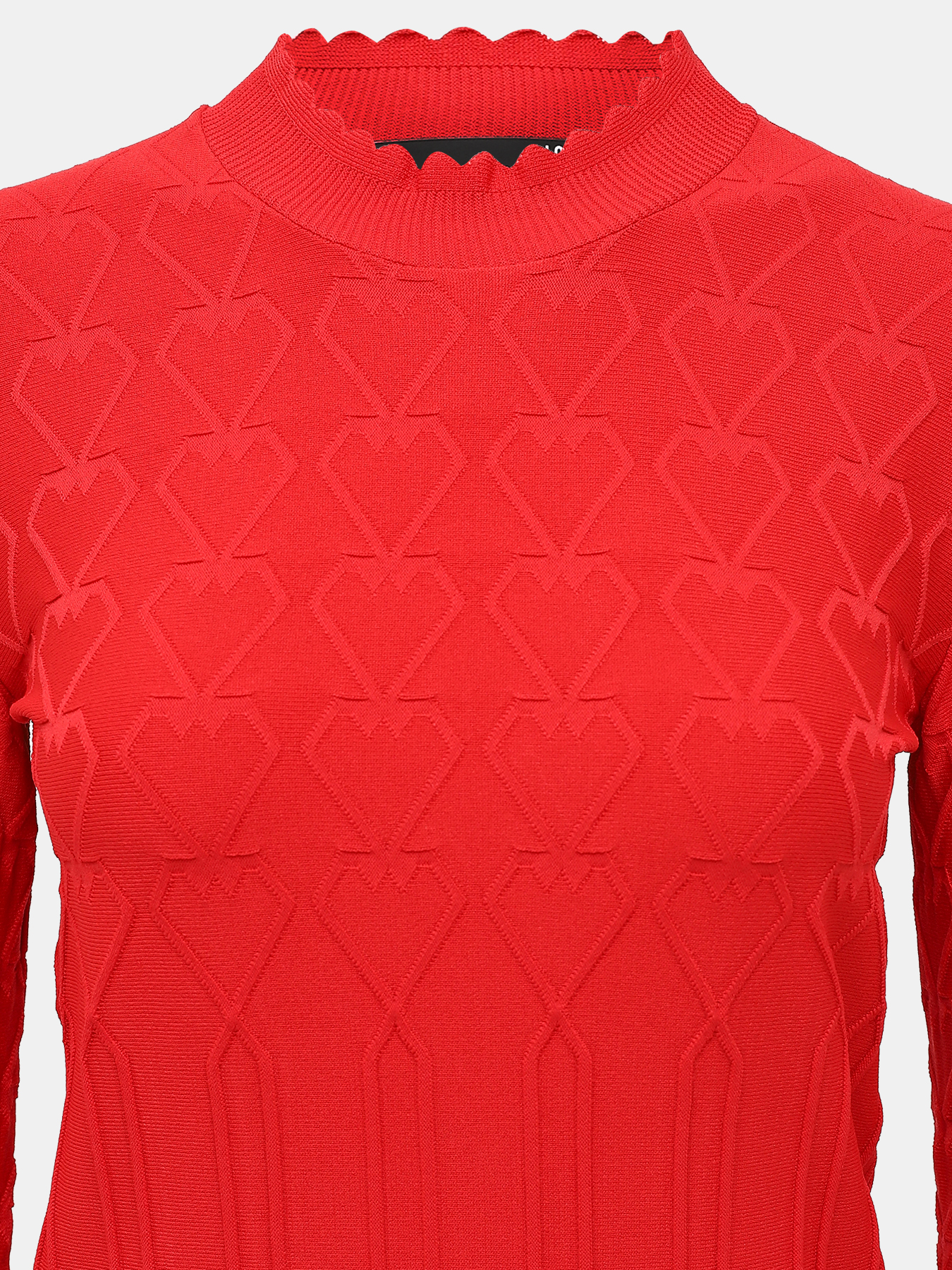 Джемпер Love Moschino 394610-023, цвет красный, размер 46 - фото 3