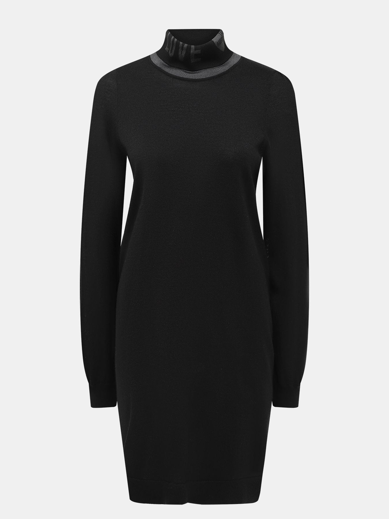 Платье Love Moschino 394614-021, цвет черный, размер 42