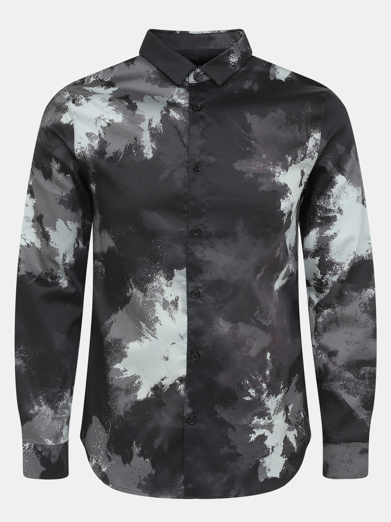 Рубашка Armani Exchange 395229-042, цвет черный, размер 46-48 - фото 1