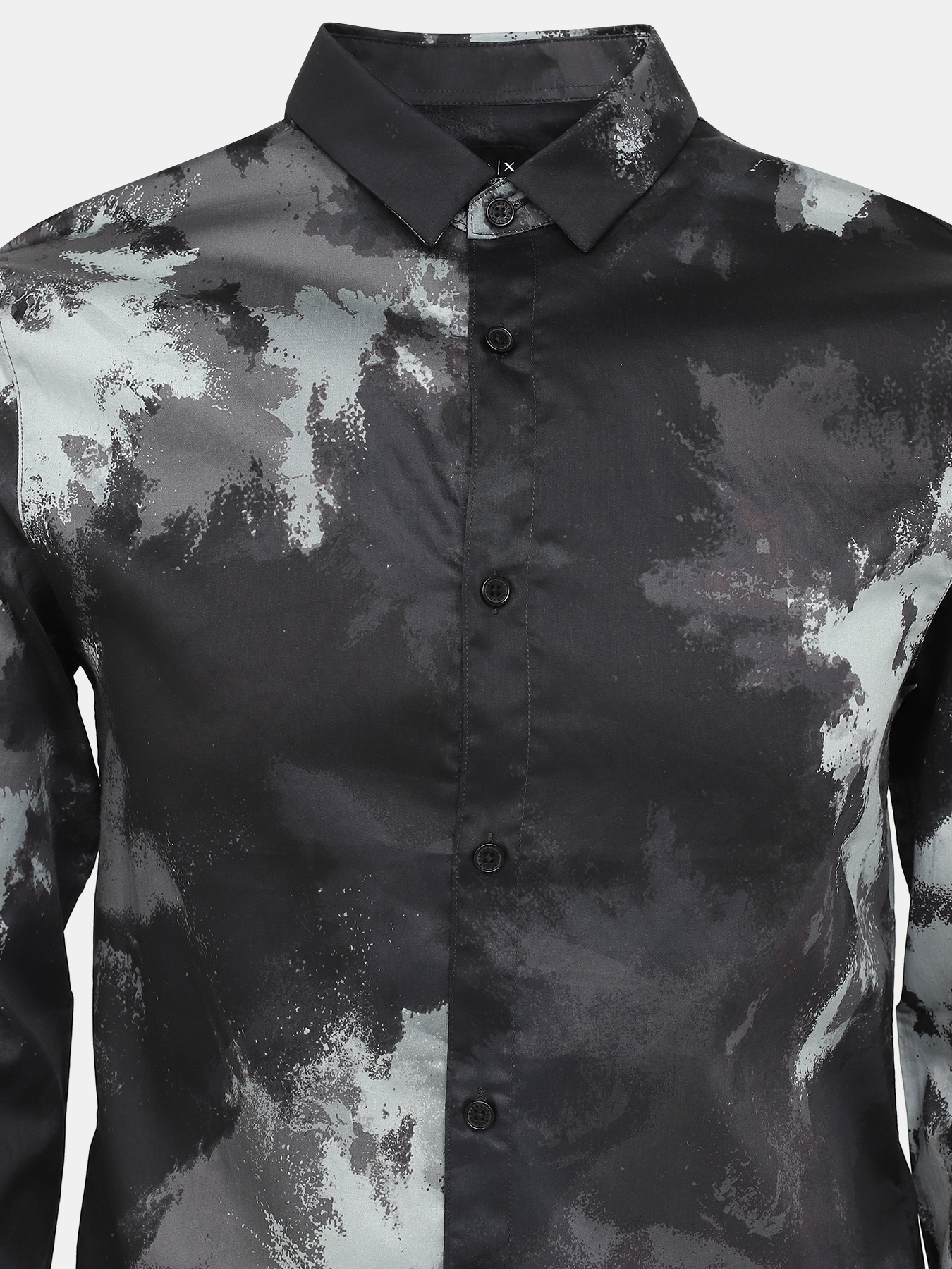 Рубашка Armani Exchange 395229-042, цвет черный, размер 46-48 - фото 2