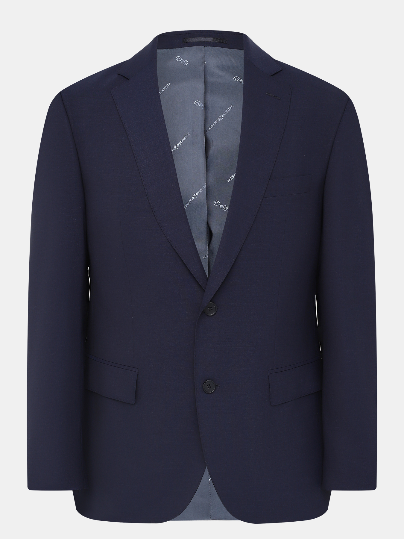 Классический костюм Alessandro Manzoni 396171-060, цвет темно-синий, размер 50 - фото 5