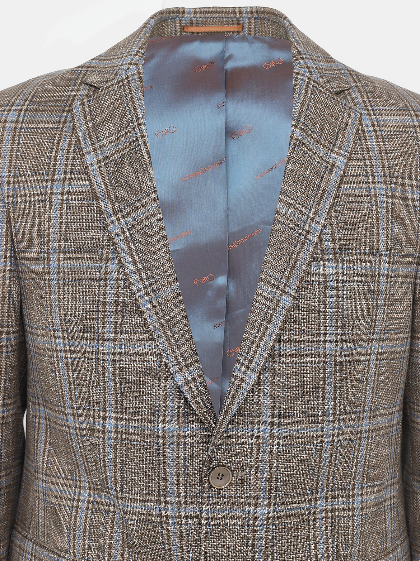 Пиджак Alessandro Manzoni 396179-069, цвет коричневый, размер 54 - фото 4