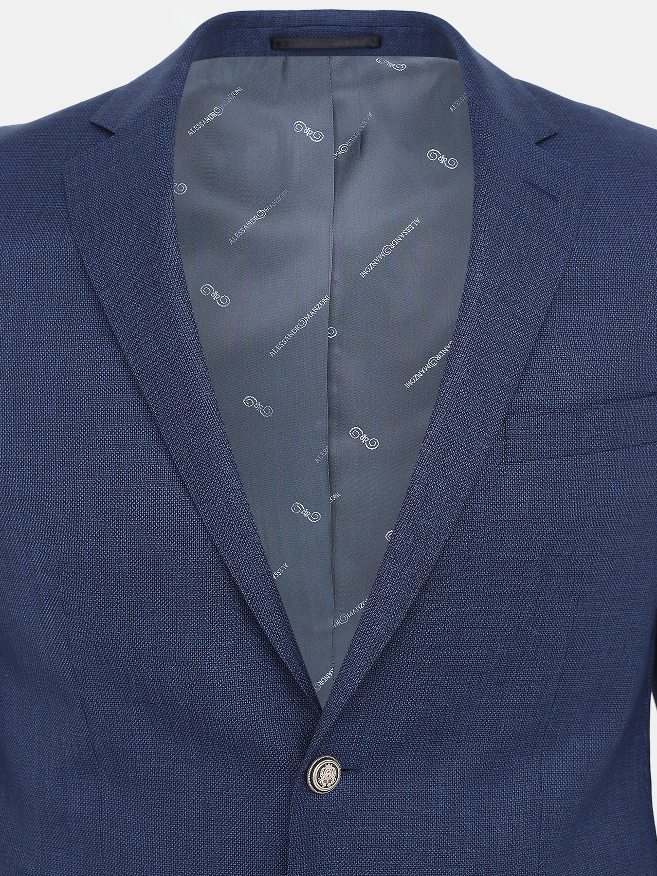 Пиджак Alessandro Manzoni 396180-382, цвет синий, размер 46 - фото 5