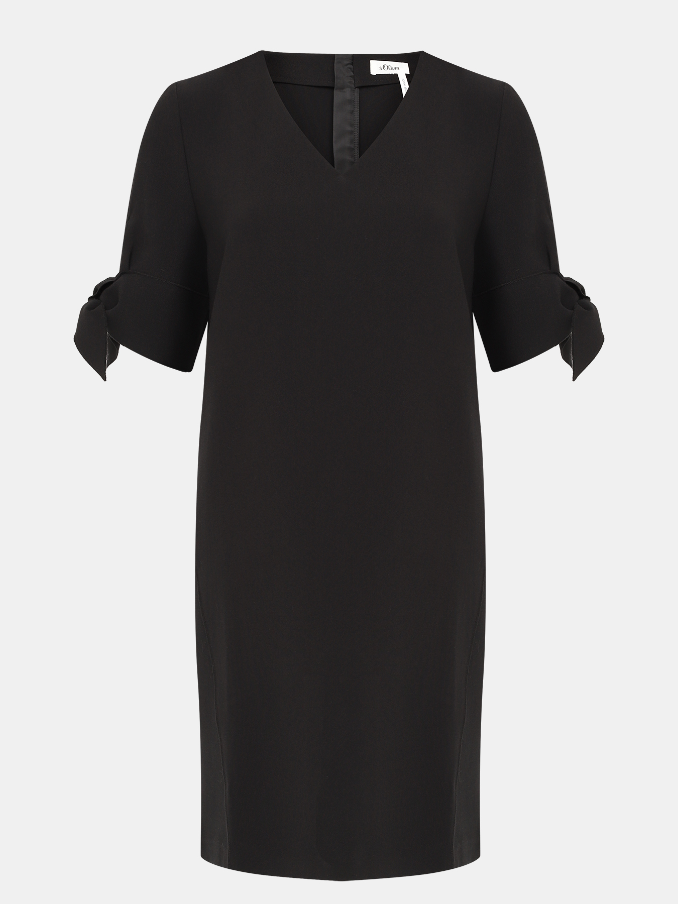 Платье s.Oliver BLACK LABEL 396245-016, цвет черный, размер 40
