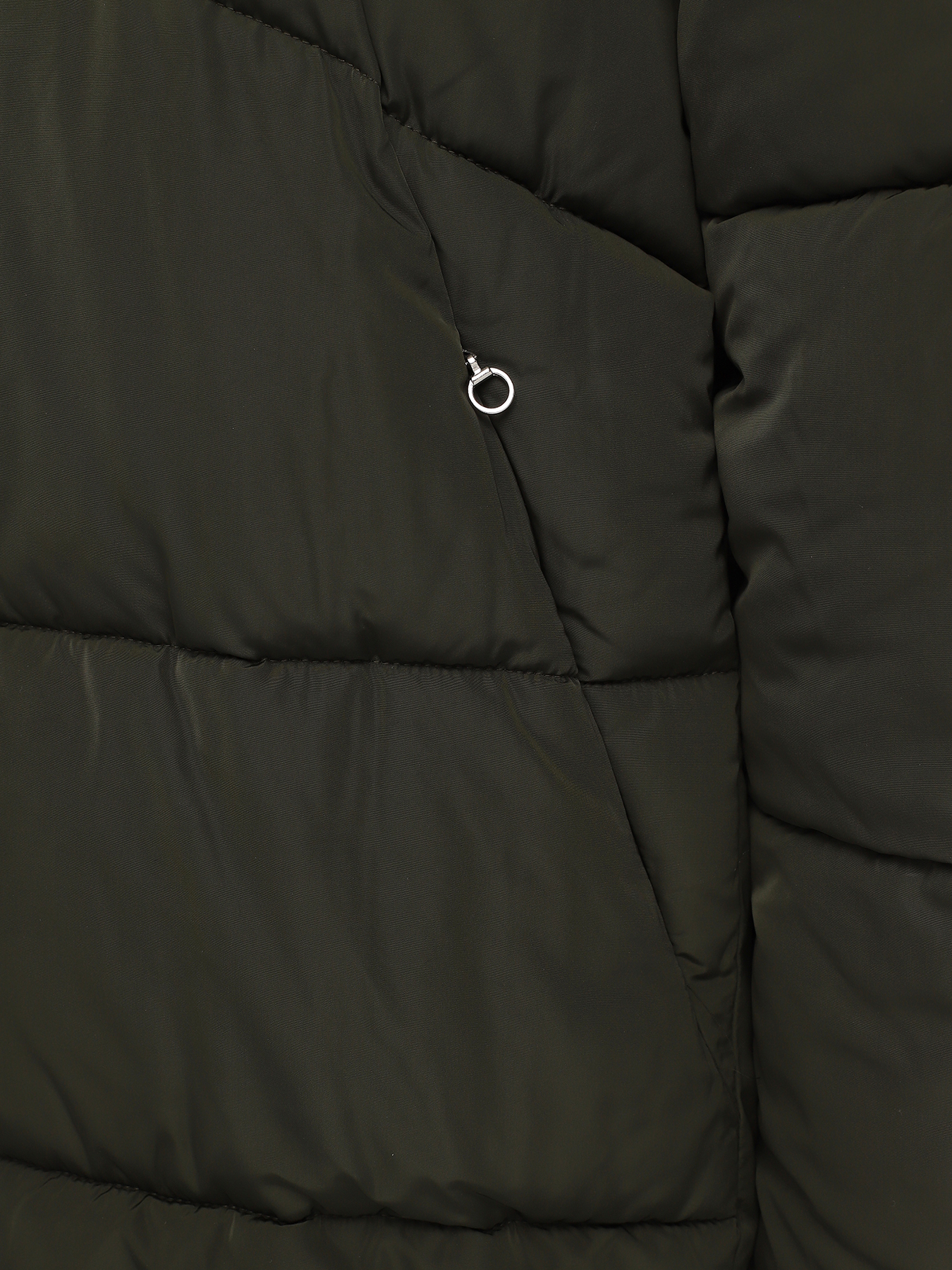 Удлиненная куртка s.Oliver 397348-044, цвет хаки, размер 46-48 - фото 5