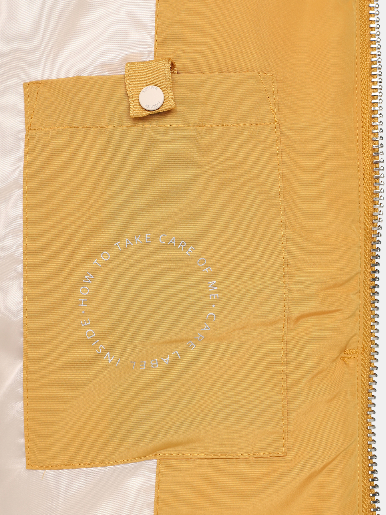 Удлиненная куртка s.Oliver 397349-042, цвет желтый, размер 42-44 - фото 7