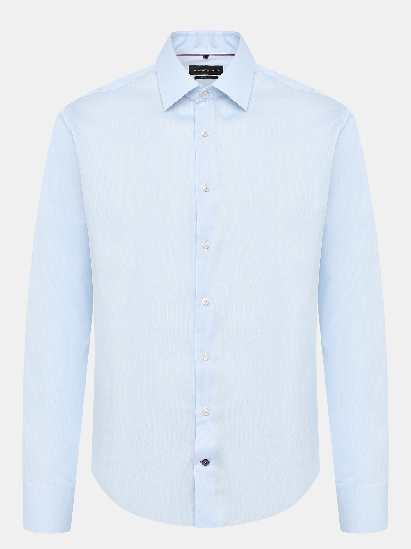 Рубашка Alessandro Manzoni 398259-020, цвет голубой, размер 46 - фото 1