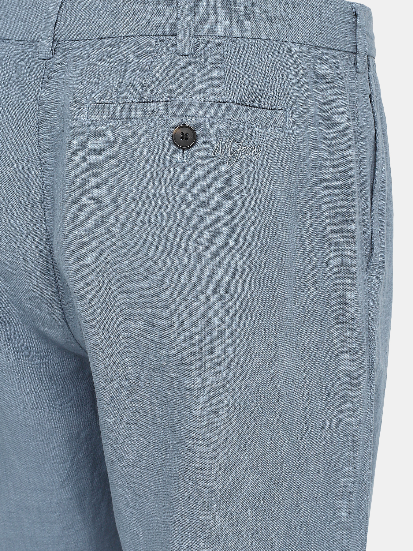 Брюки Alessandro Manzoni Jeans 401020-024, цвет голубой, размер 46 - фото 4