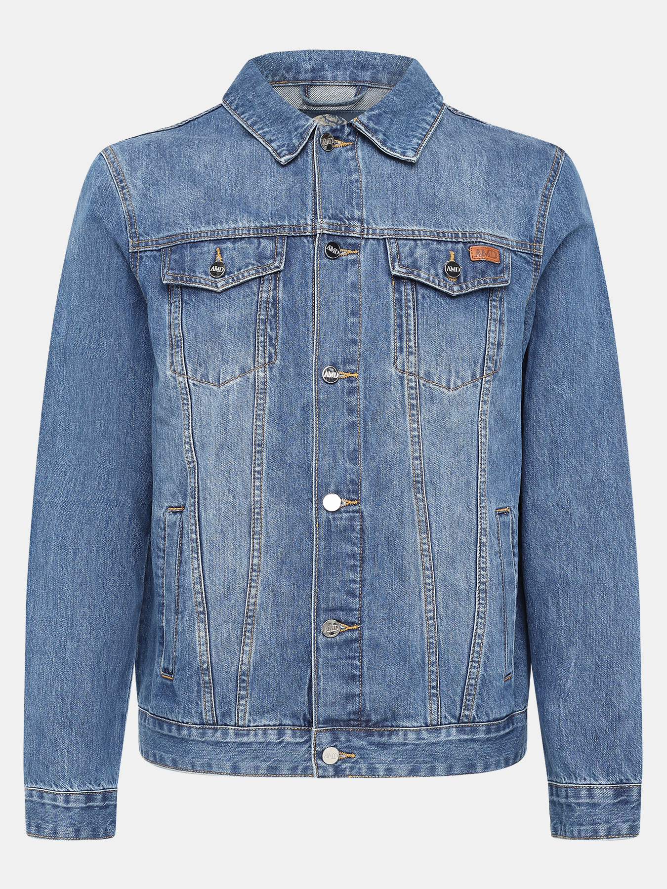 Джинсовая куртка Alessandro Manzoni Denim 401784-026, цвет синий, размер 50
