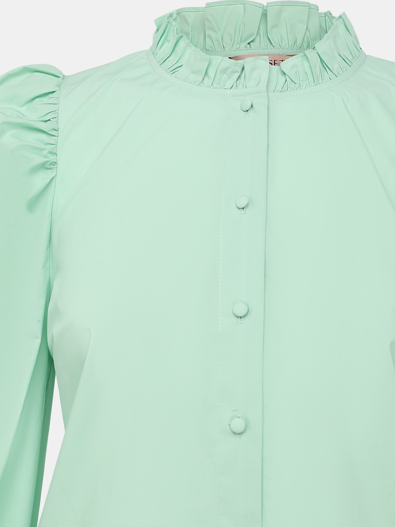 Блузка TWINSET 402046-023, цвет мятный, размер 46 - фото 4