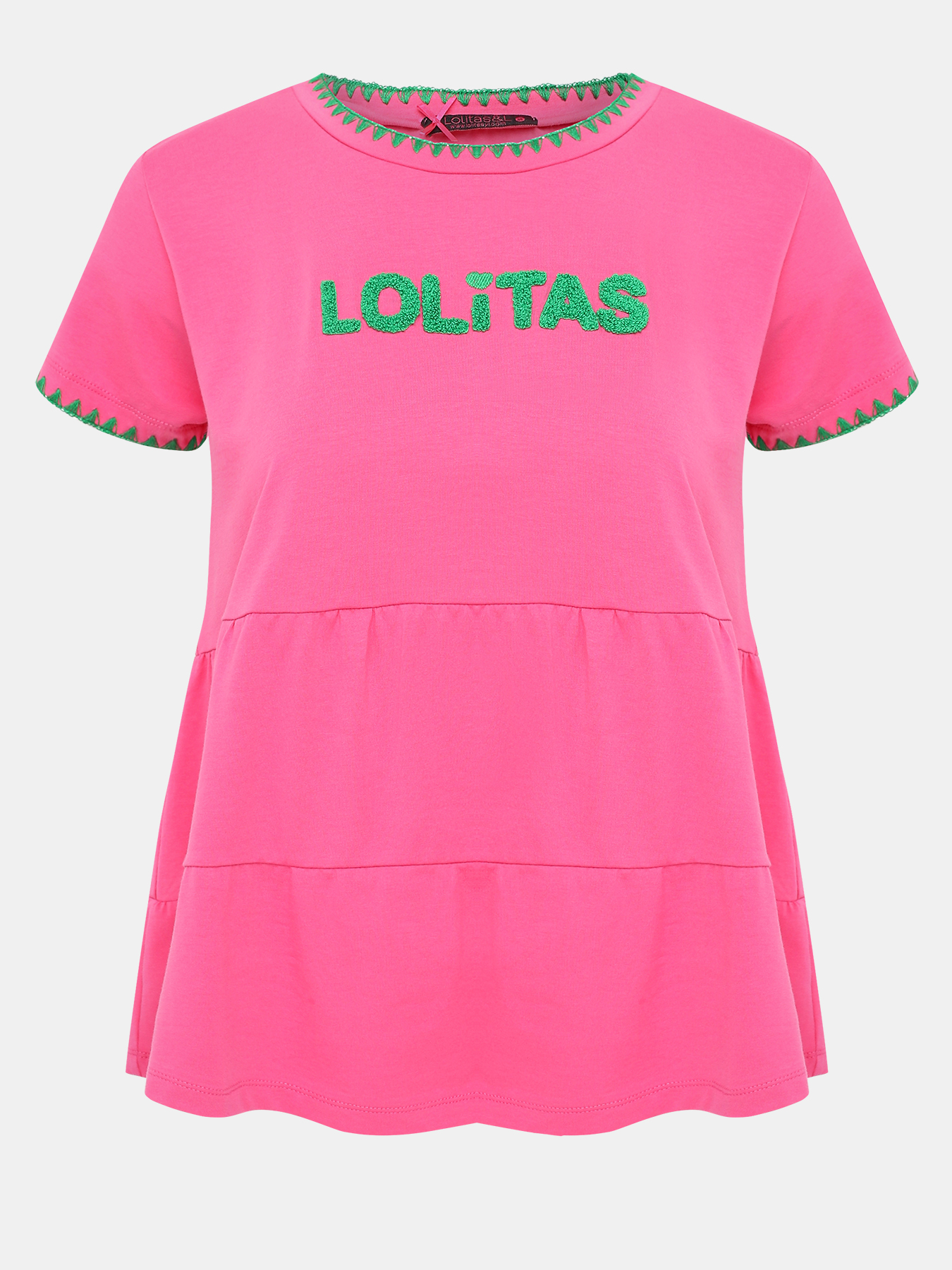 Футболка Lolitas&L. Цвет: розовый