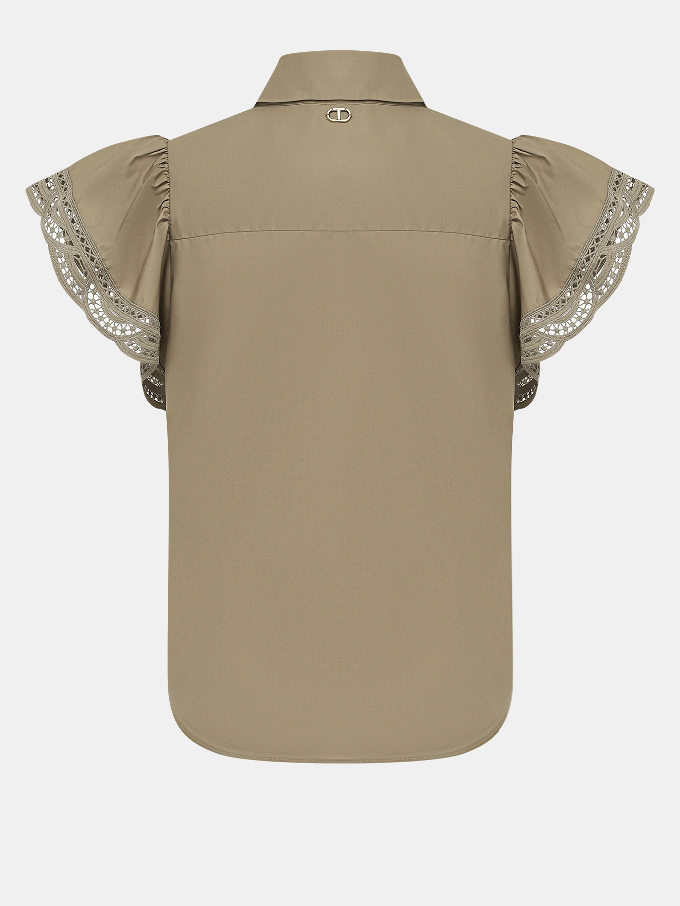 Блуза TWINSET 405030-020, цвет хаки, размер 40 - фото 2