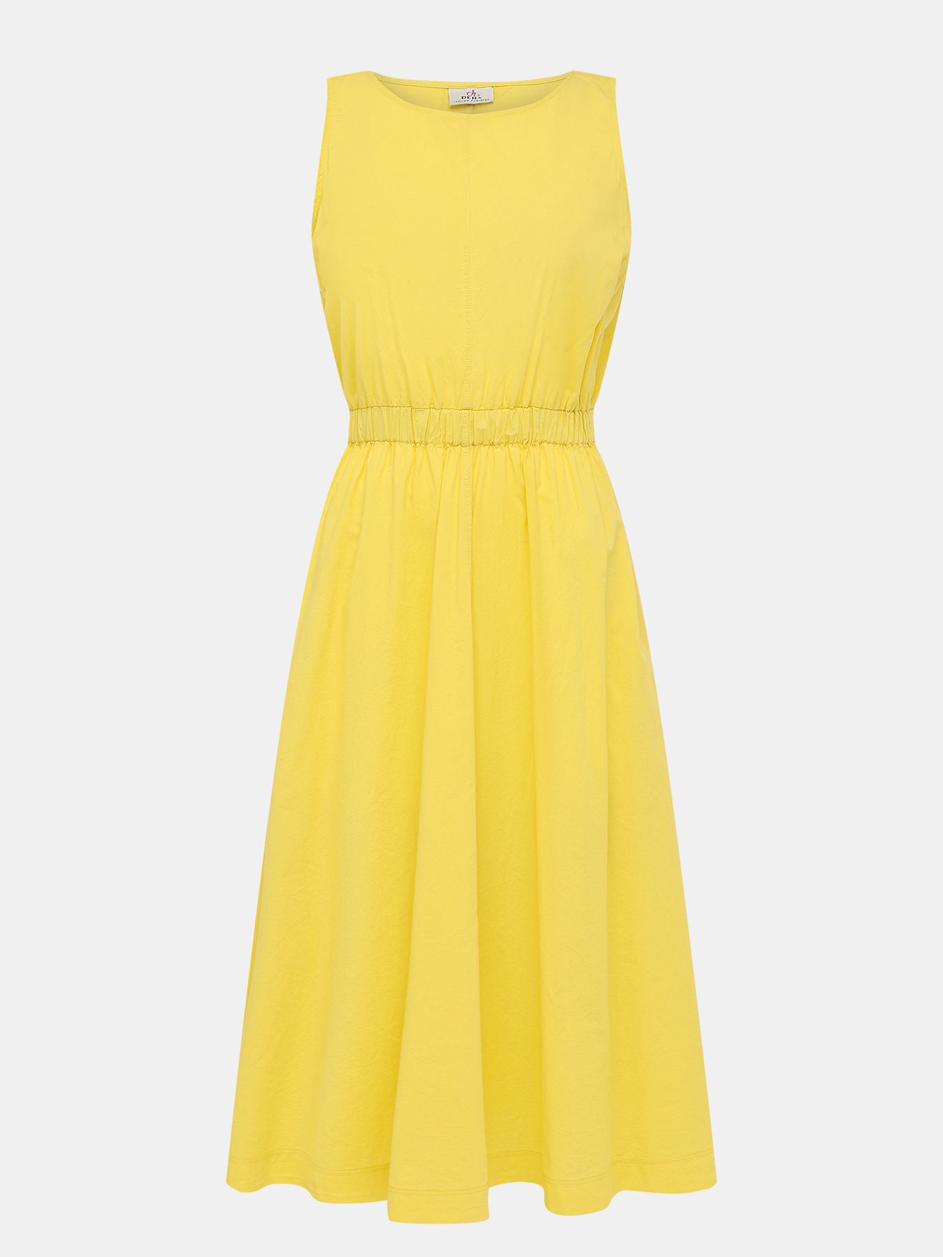 Платье DEHA. Цвет: желтый