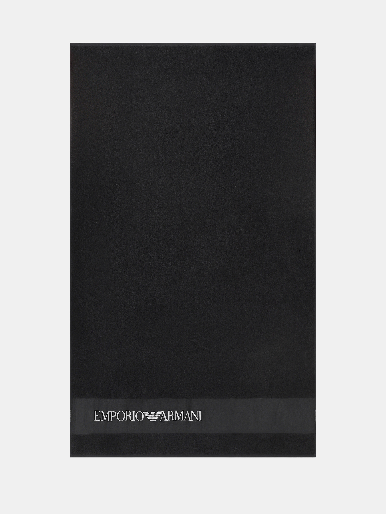 Полотенце Emporio Armani 409119-185, цвет черный, размер Б/Р - фото 1