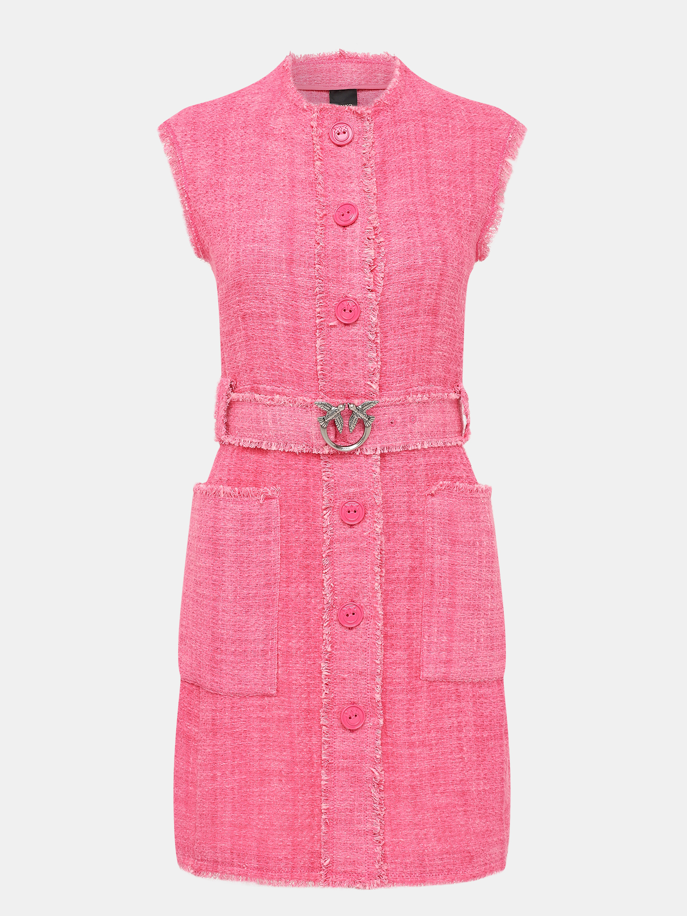 Платье Pinko. Цвет розовый