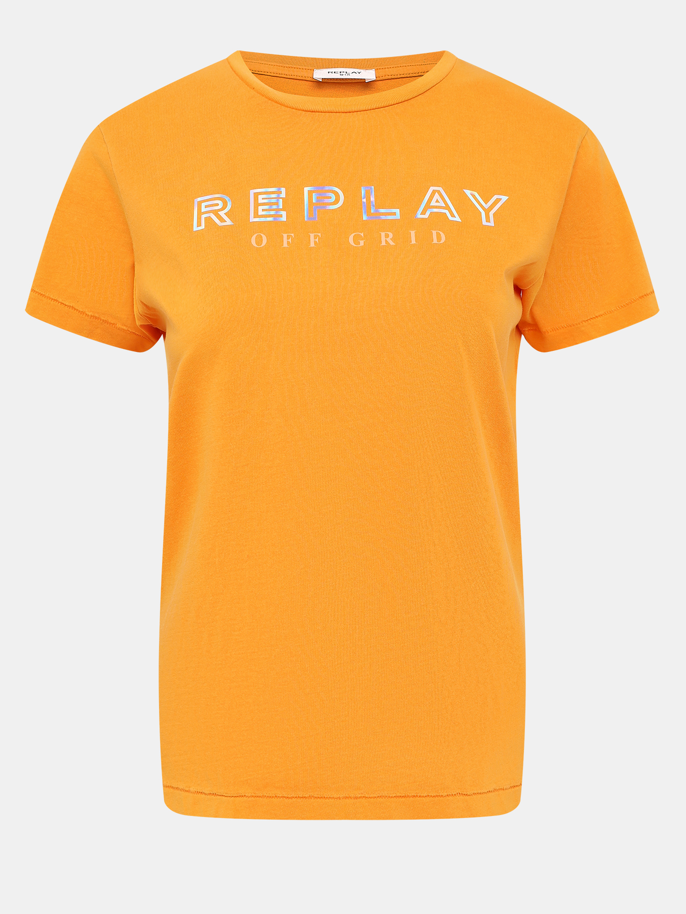 Футболка REPLAY 412394-043, цвет оранжевый, размер 44-46 - фото 1