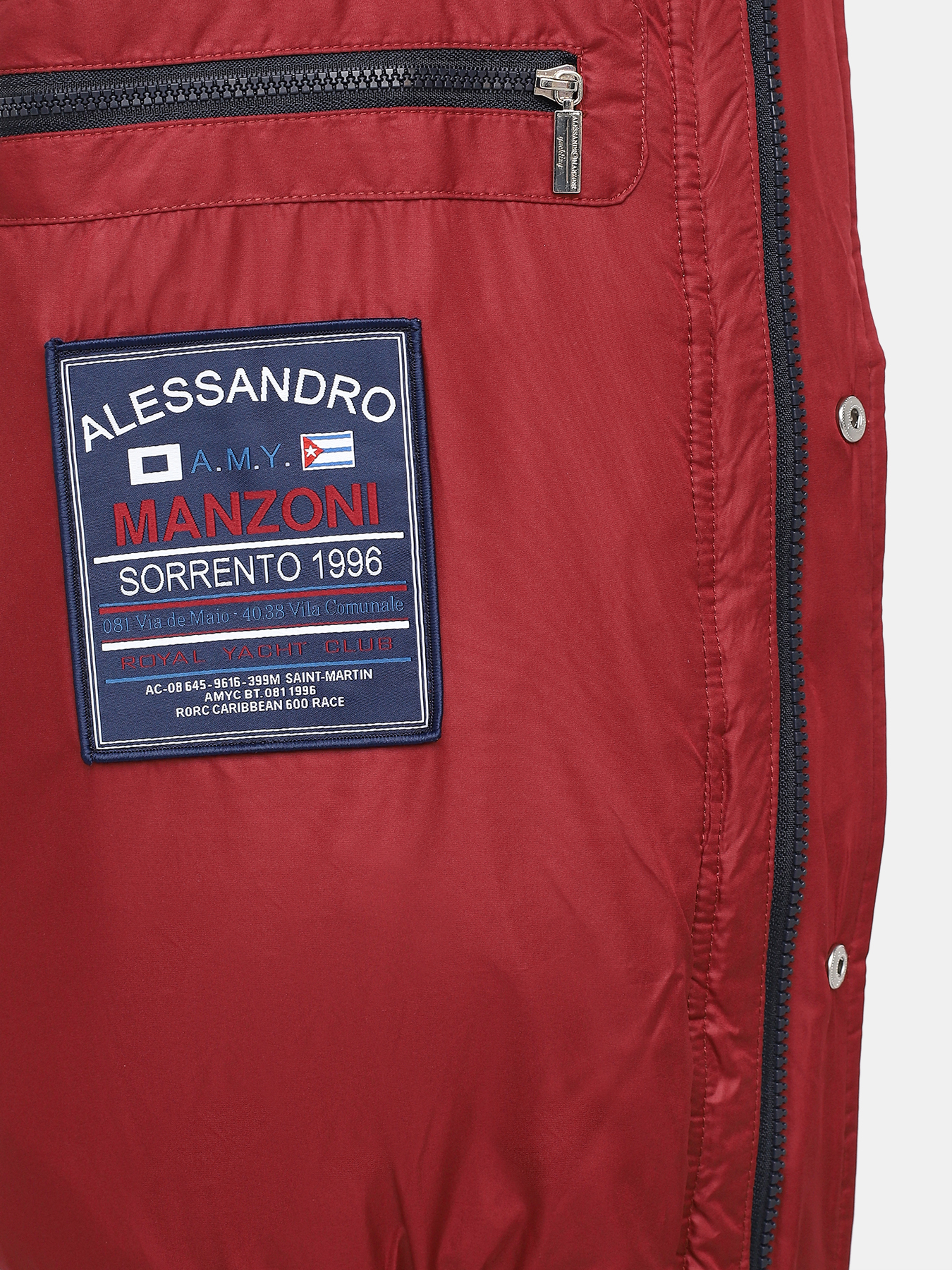 Куртка Alessandro Manzoni Yachting 414845-025, цвет темно-синий, размер 48 - фото 5