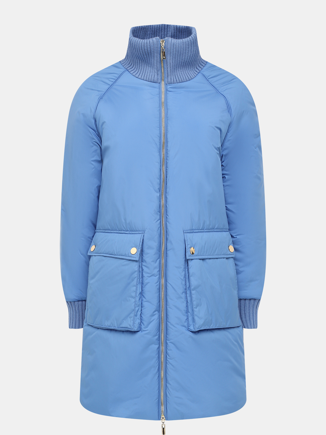 Пальто Twin Set U&B 415850-043, цвет голубой, размер 44-46