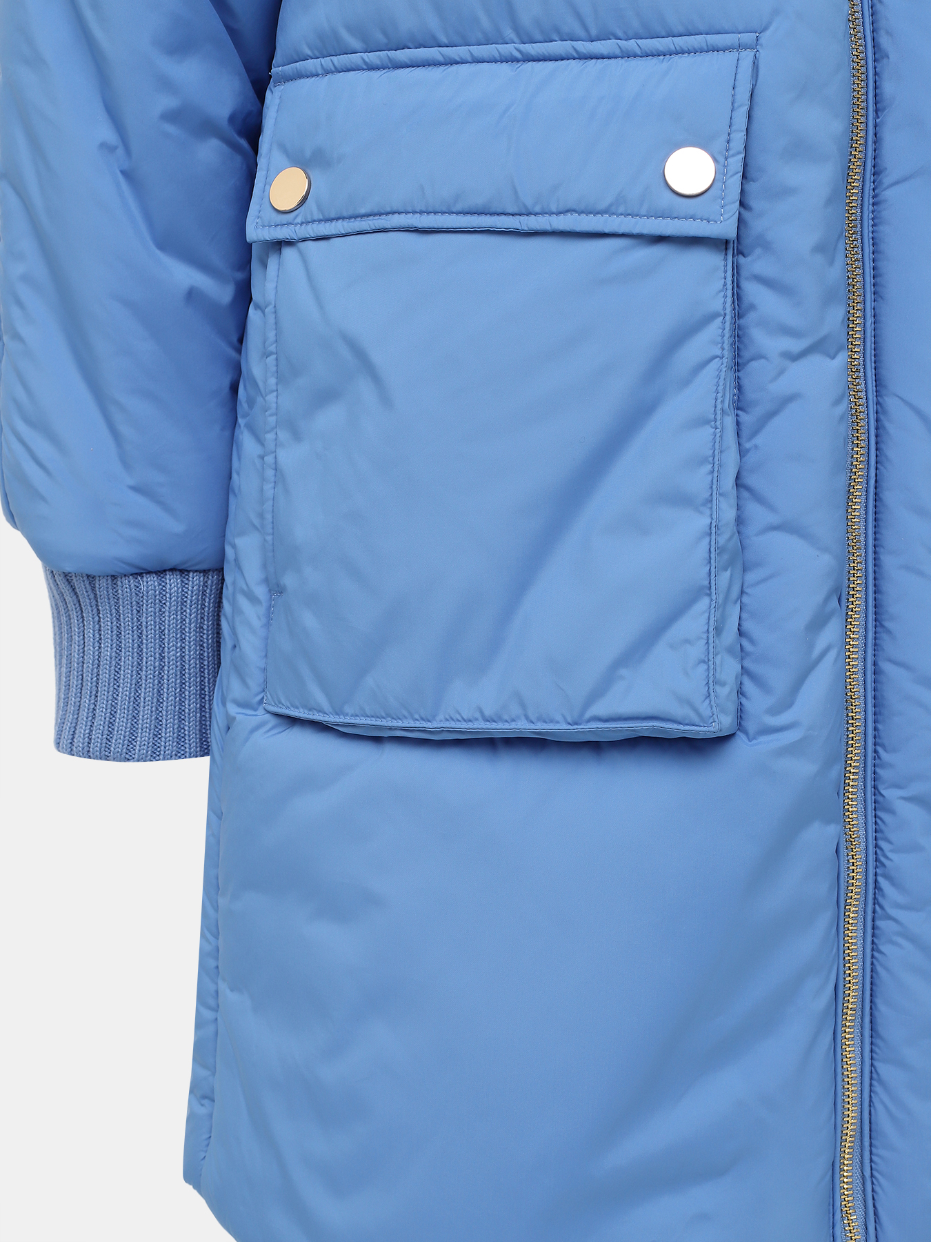 Пальто Twin Set U&B 415850-043, цвет голубой, размер 44-46 - фото 3