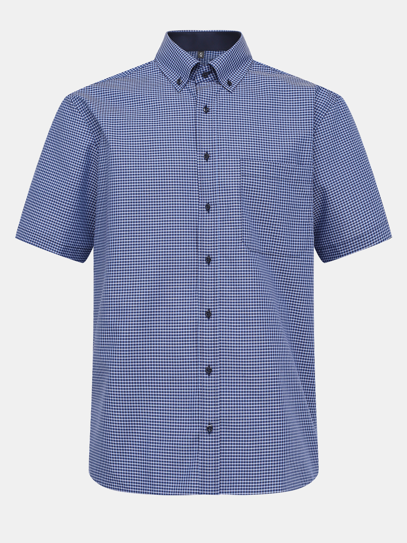 Рубашка Eterna 416186-240, цвет темно-синий, размер 64 - фото 1