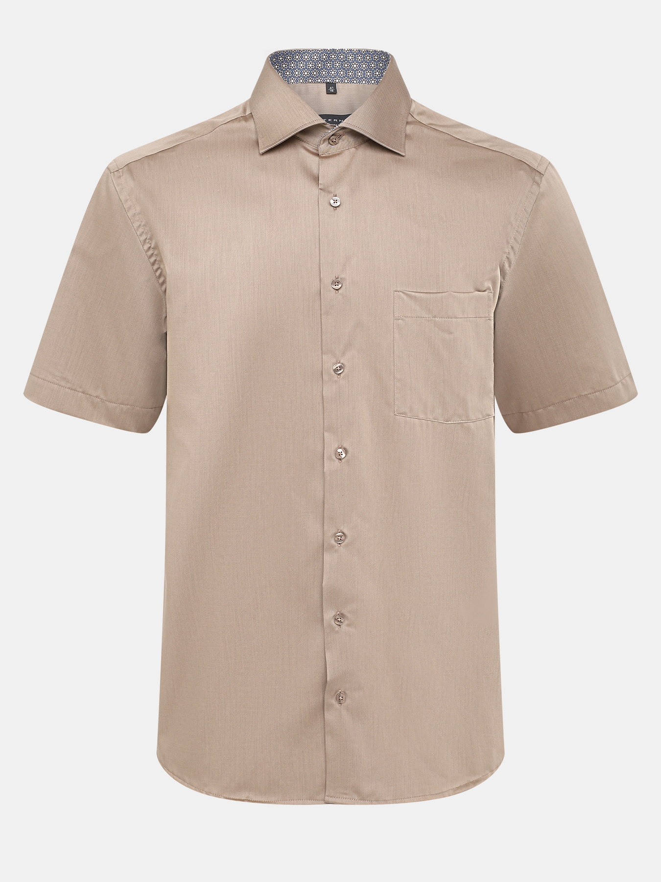 Рубашка Eterna 416195-021, цвет бежевый, размер 50 - фото 1