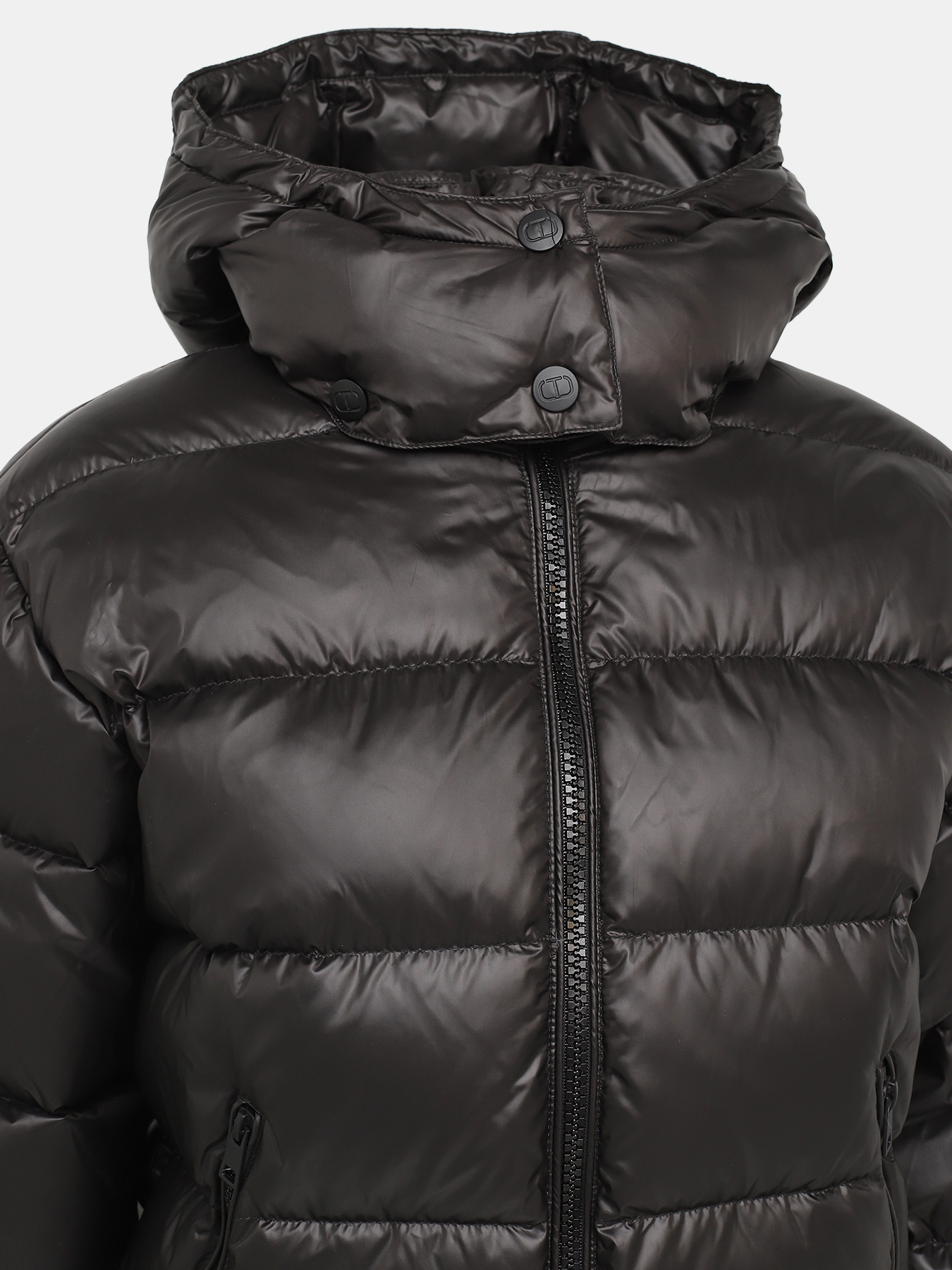 Куртка TWINSET 416442-022, цвет черный, размер 44 - фото 5