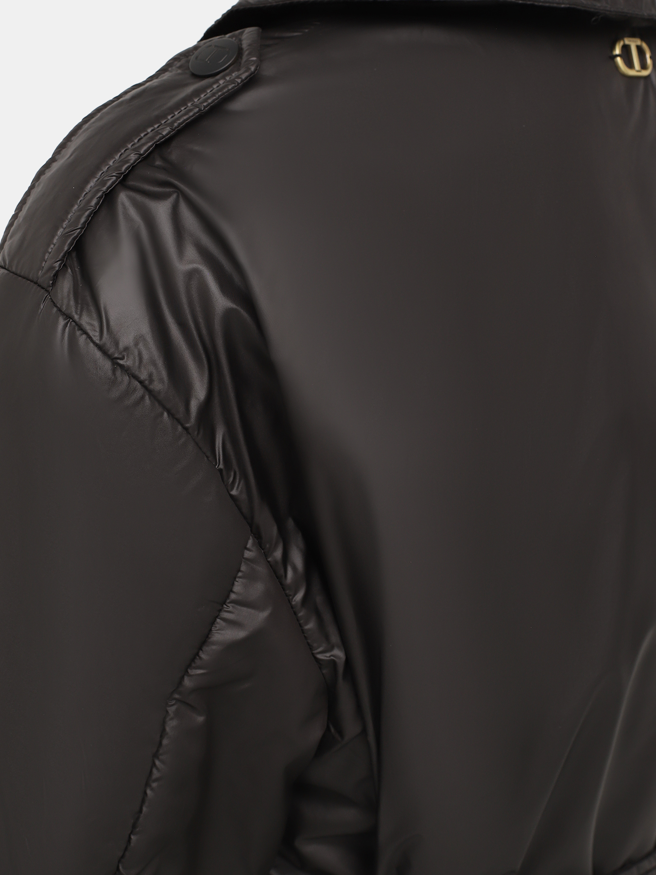 Пальто TWINSET 416448-023, цвет черный, размер 46 - фото 5