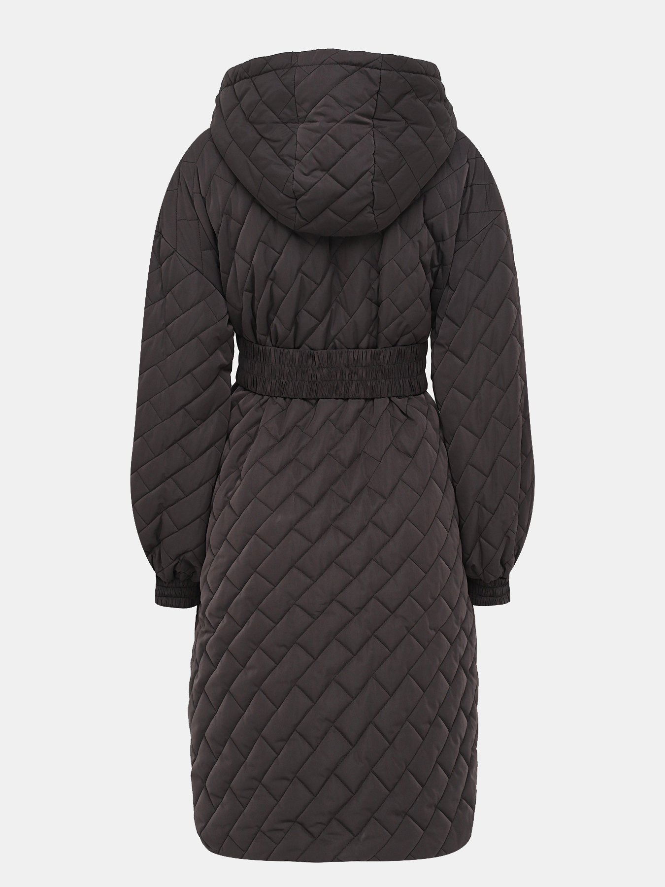 Пальто зимнее TWINSET 416452-022, цвет черный, размер 44 - фото 2