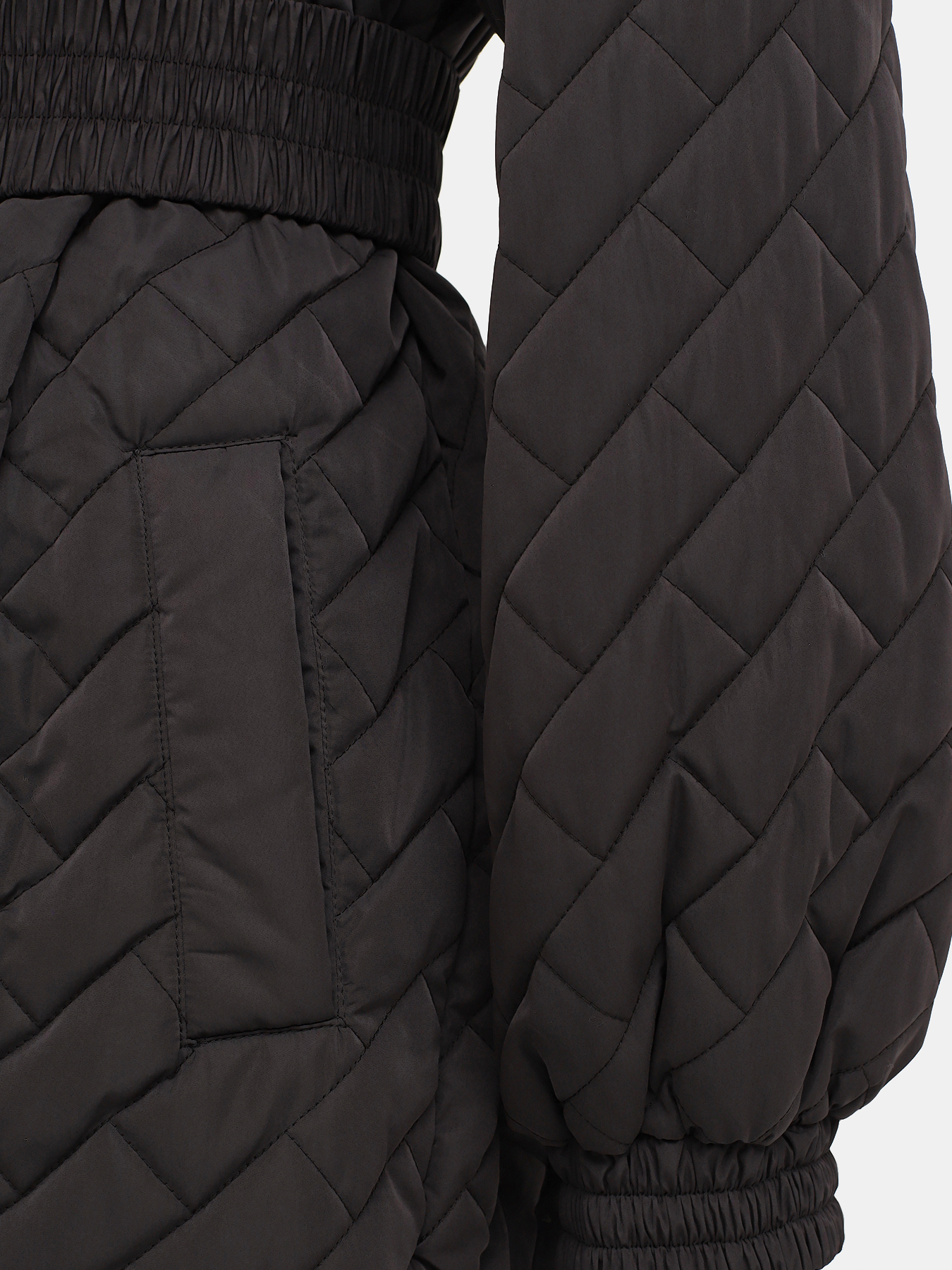 Пальто зимнее TWINSET 416452-022, цвет черный, размер 44 - фото 4