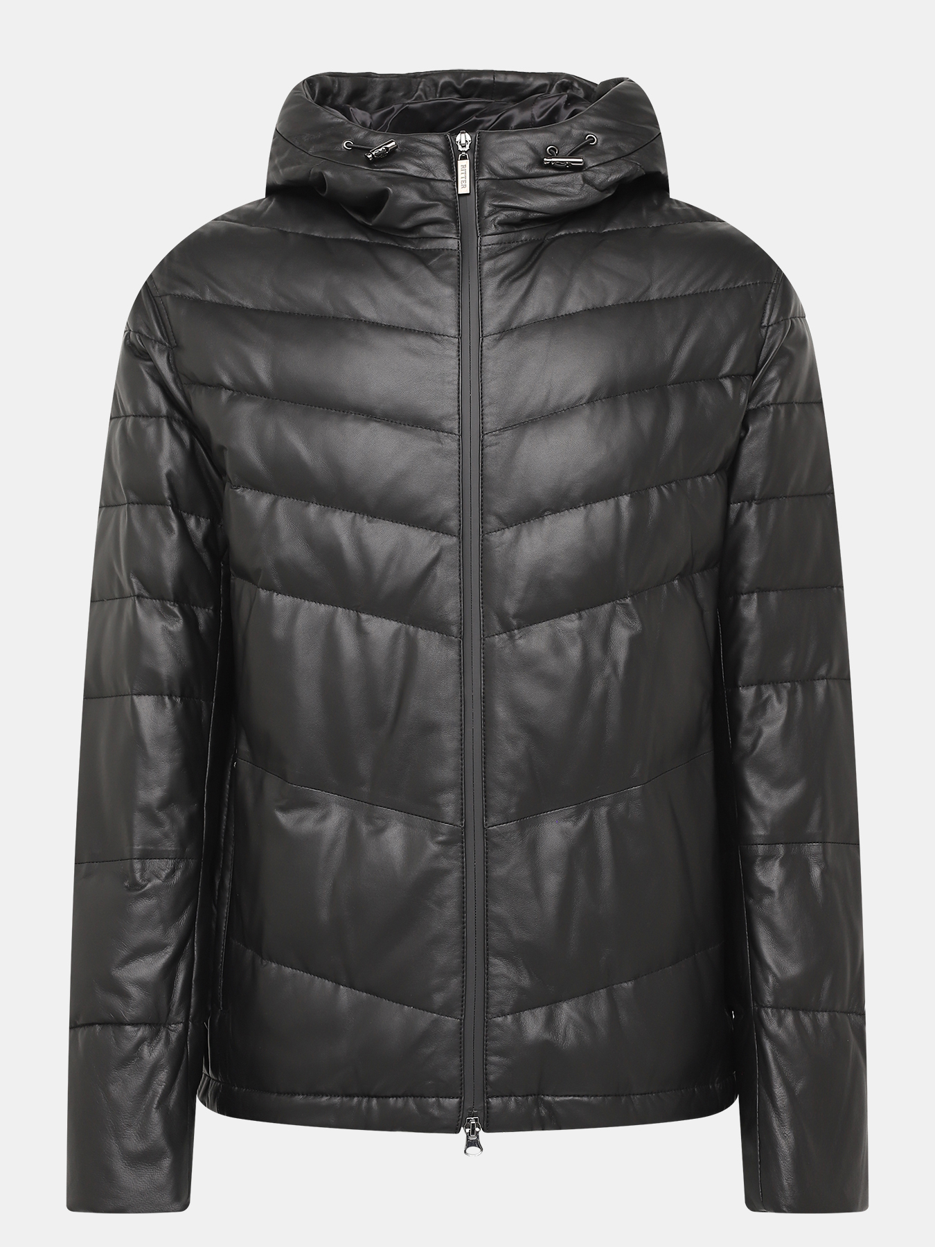 Кожаная куртка Ritter 417699-032, цвет черный, размер 62 - фото 1