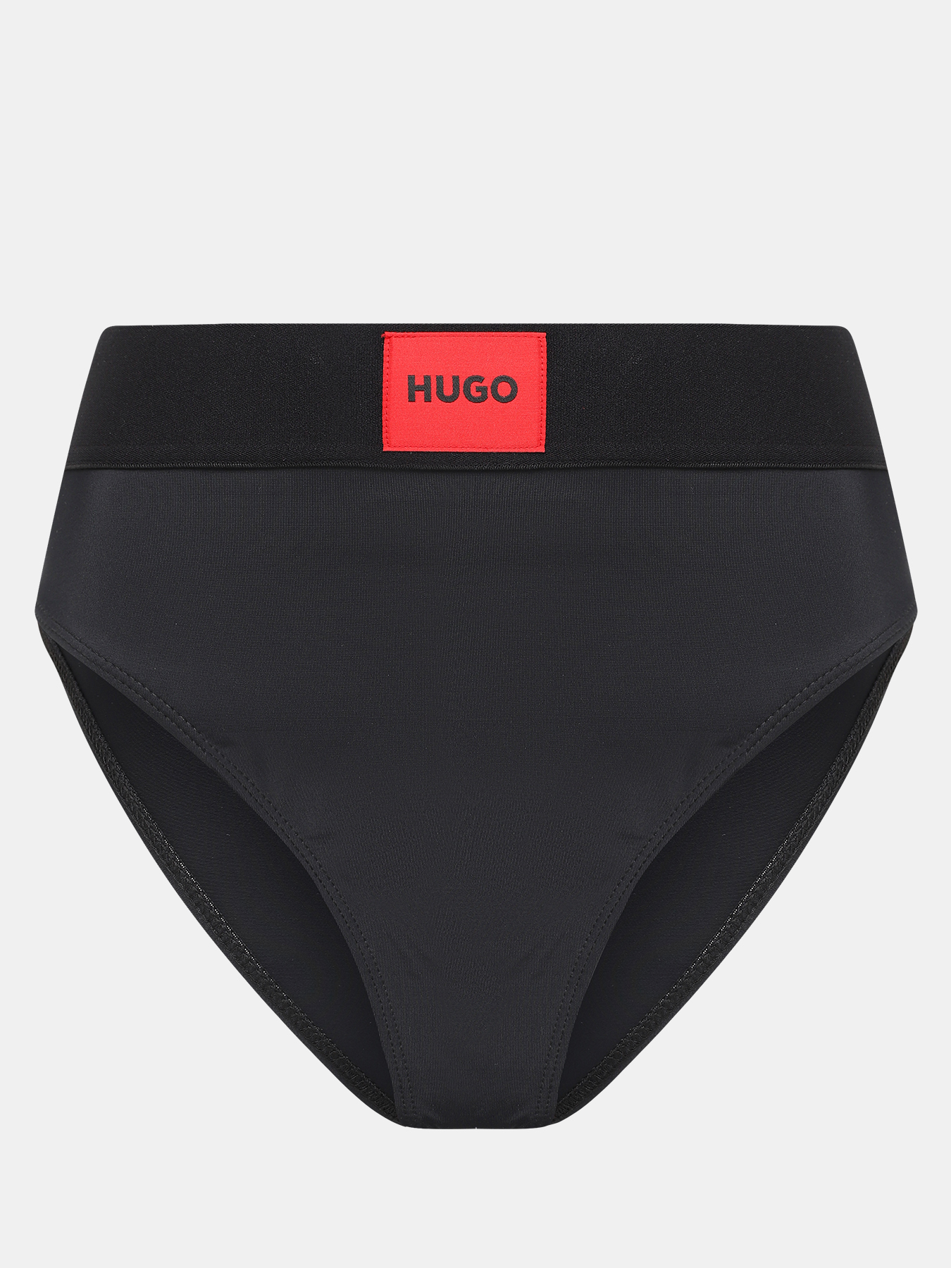 Плавки купальные High waist red label HUGO 418299-045, цвет черный, размер 48-50